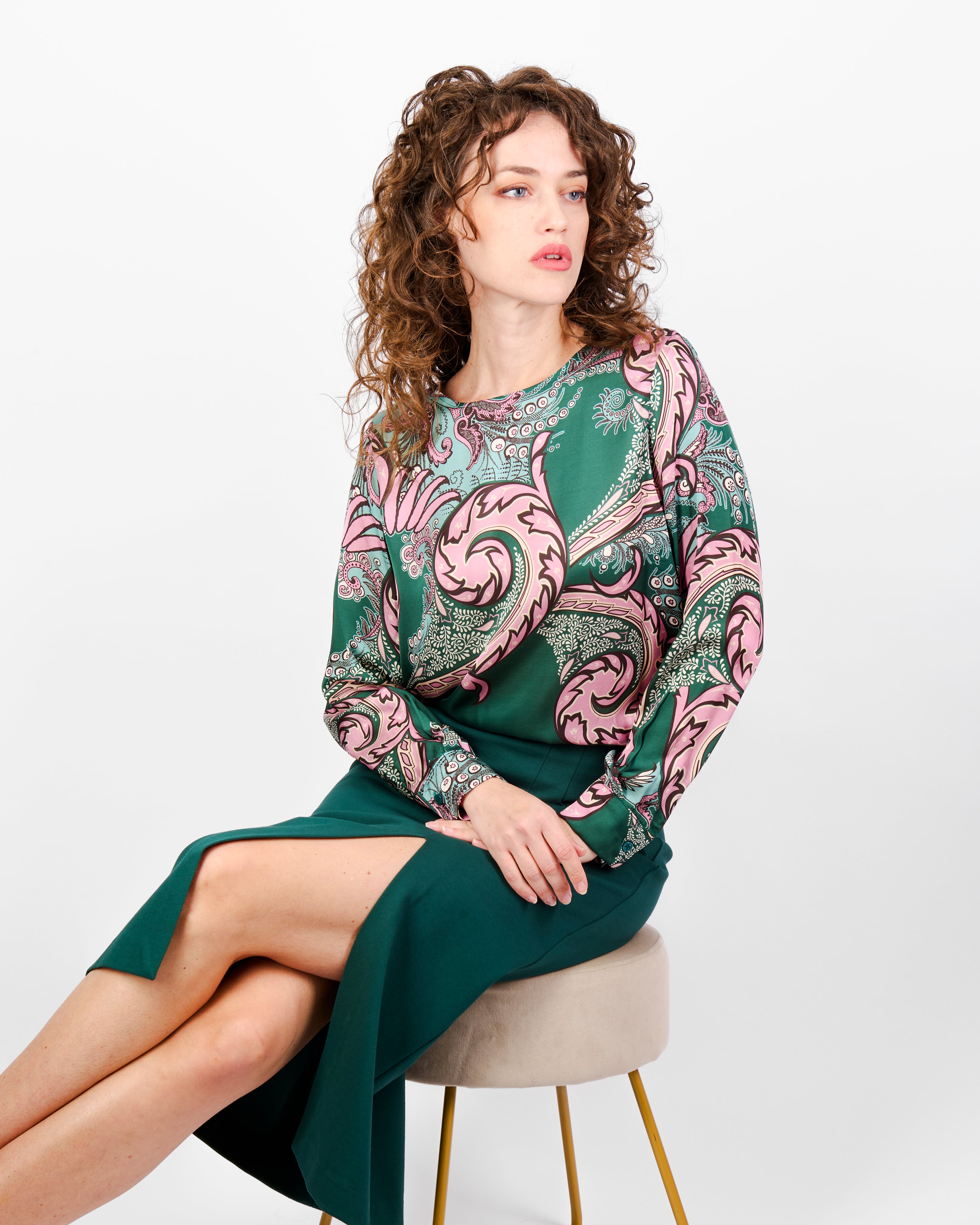 Gonna in punto milano bottoni PERTICA