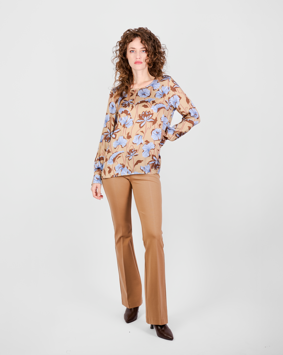 Pantalone punto milana zampa PASTIERA