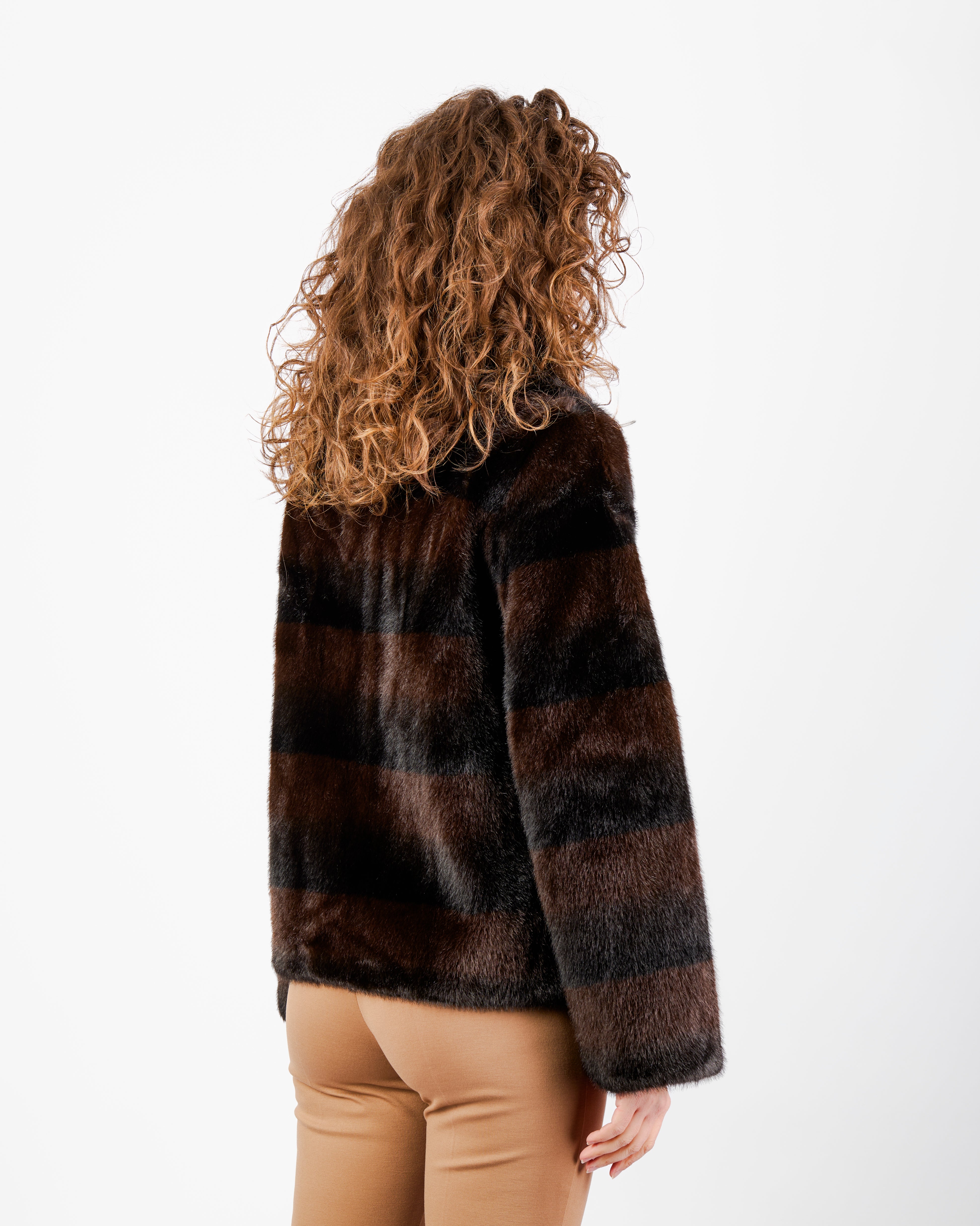 Ecopelliccia degrade collo ENRICA