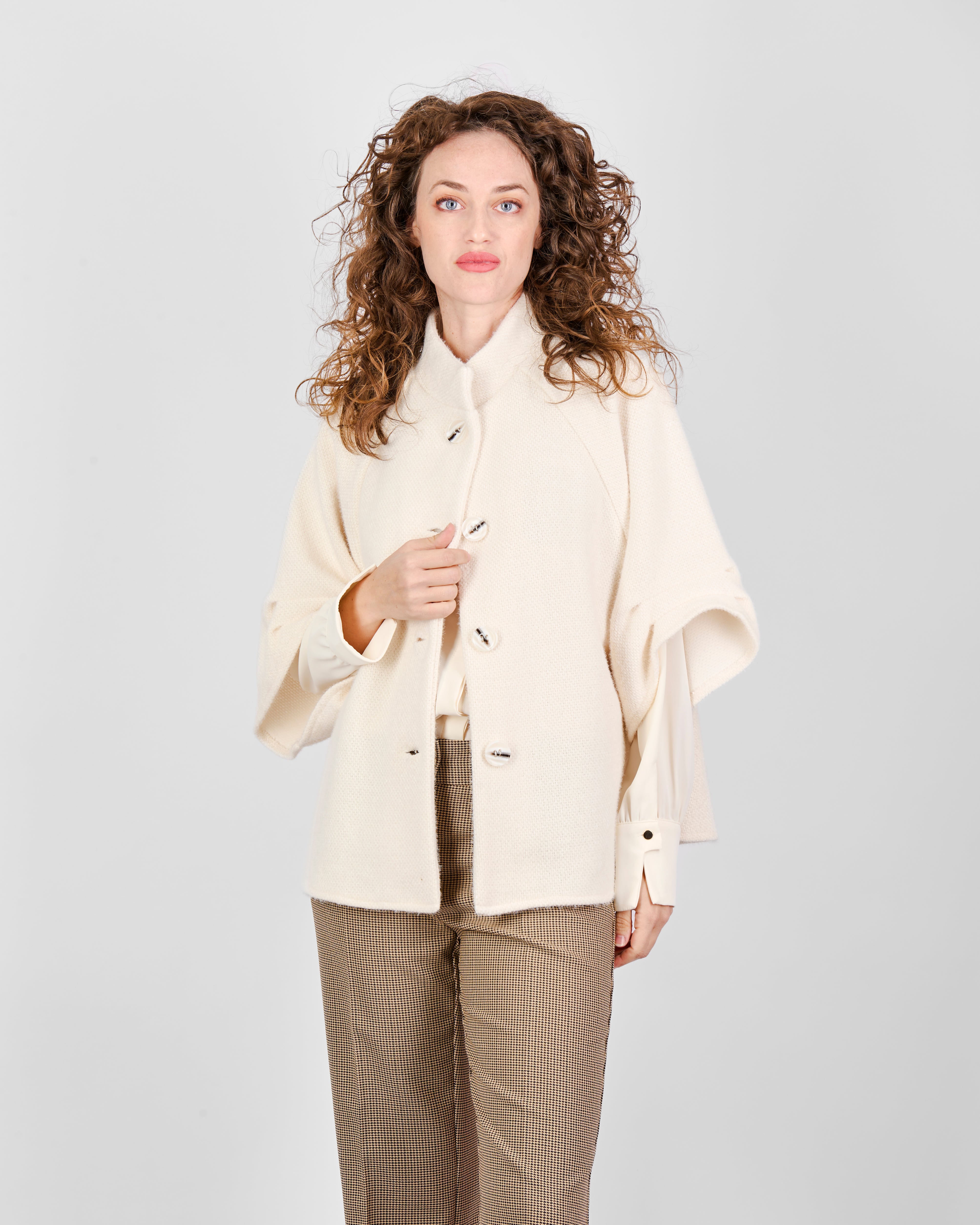 Cappa taglia unica bottoni DS1212