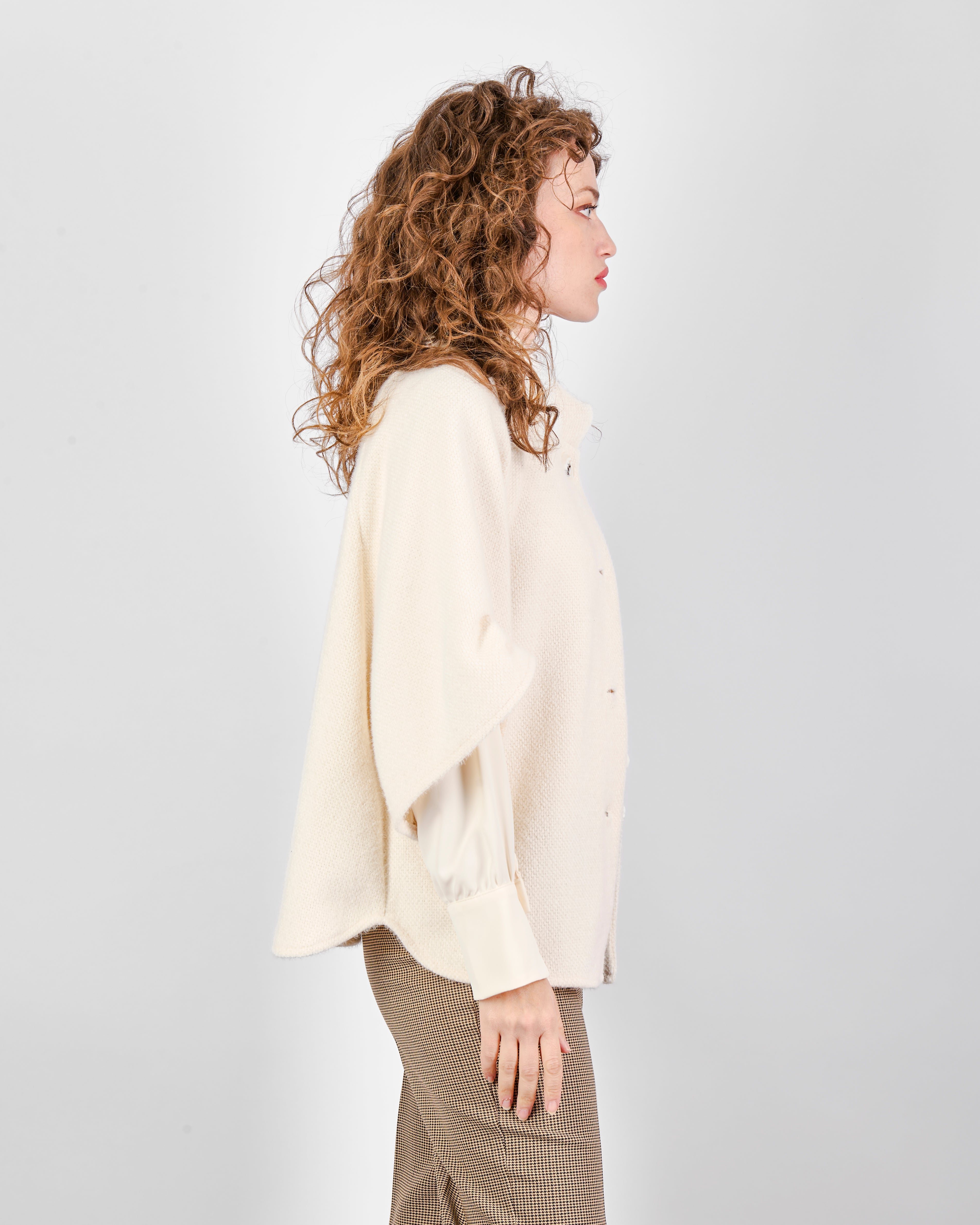 Cappa taglia unica bottoni DS1212