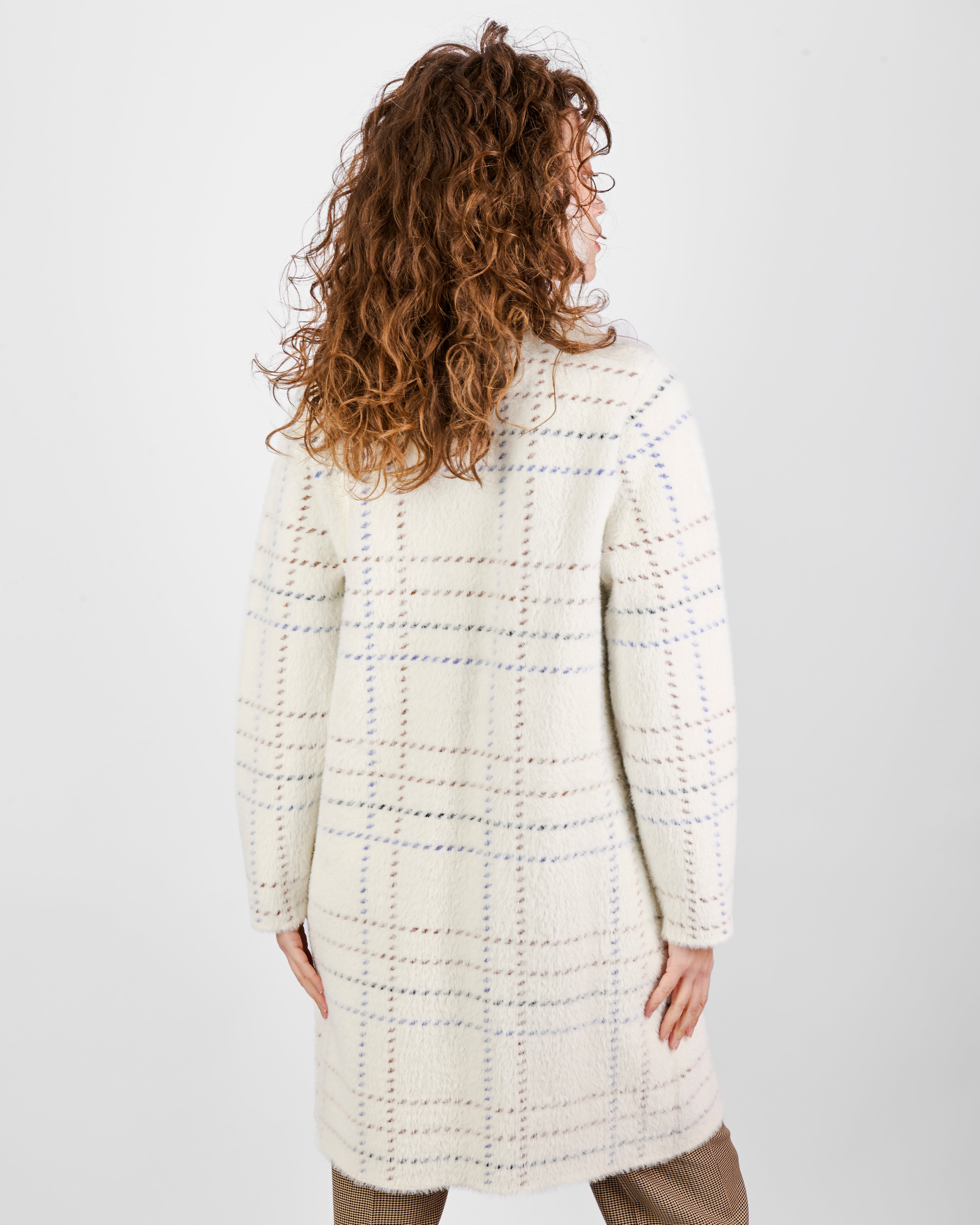 Cappotto scozzese con tasche 2621