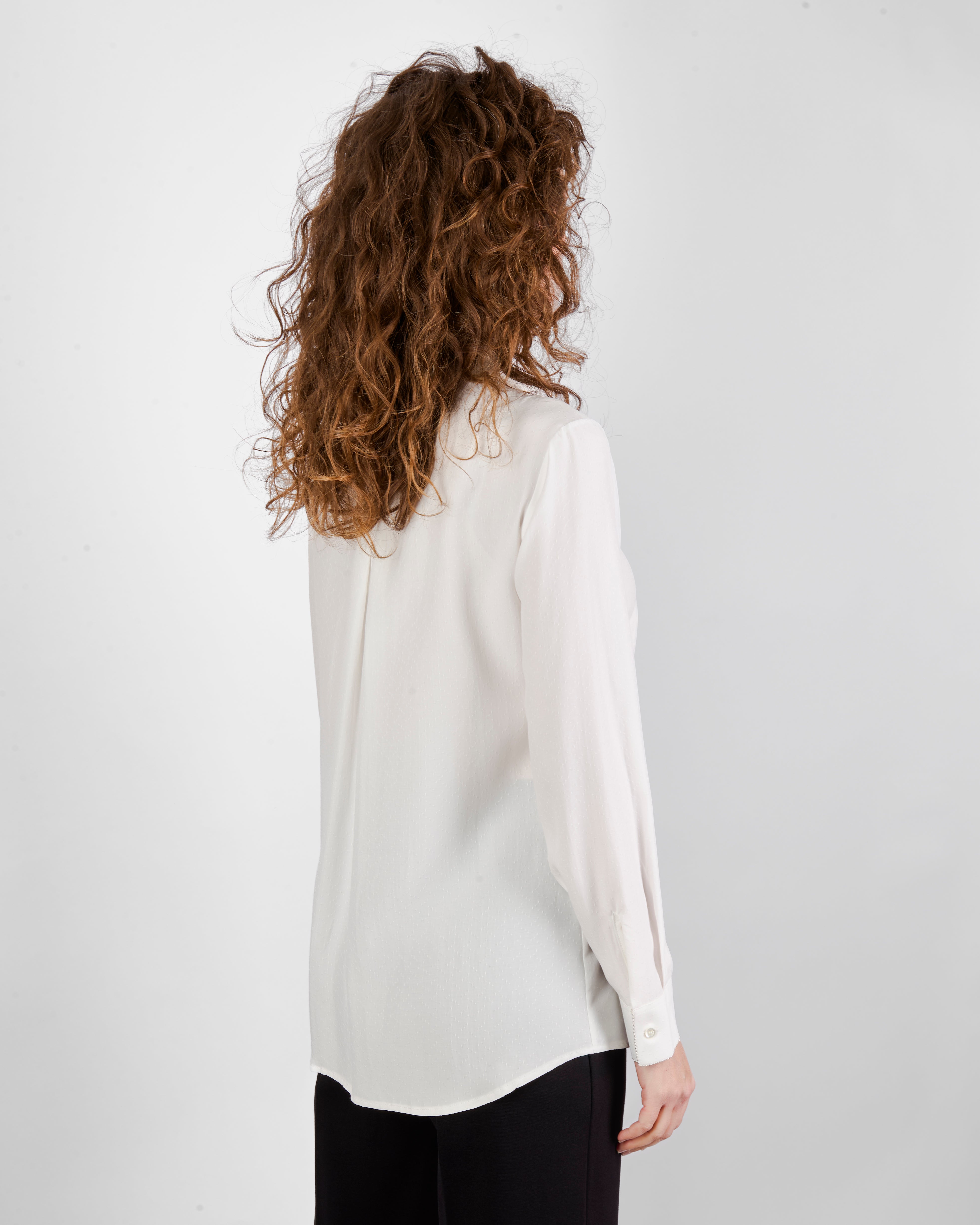 Camicia elegante profili collo 25600