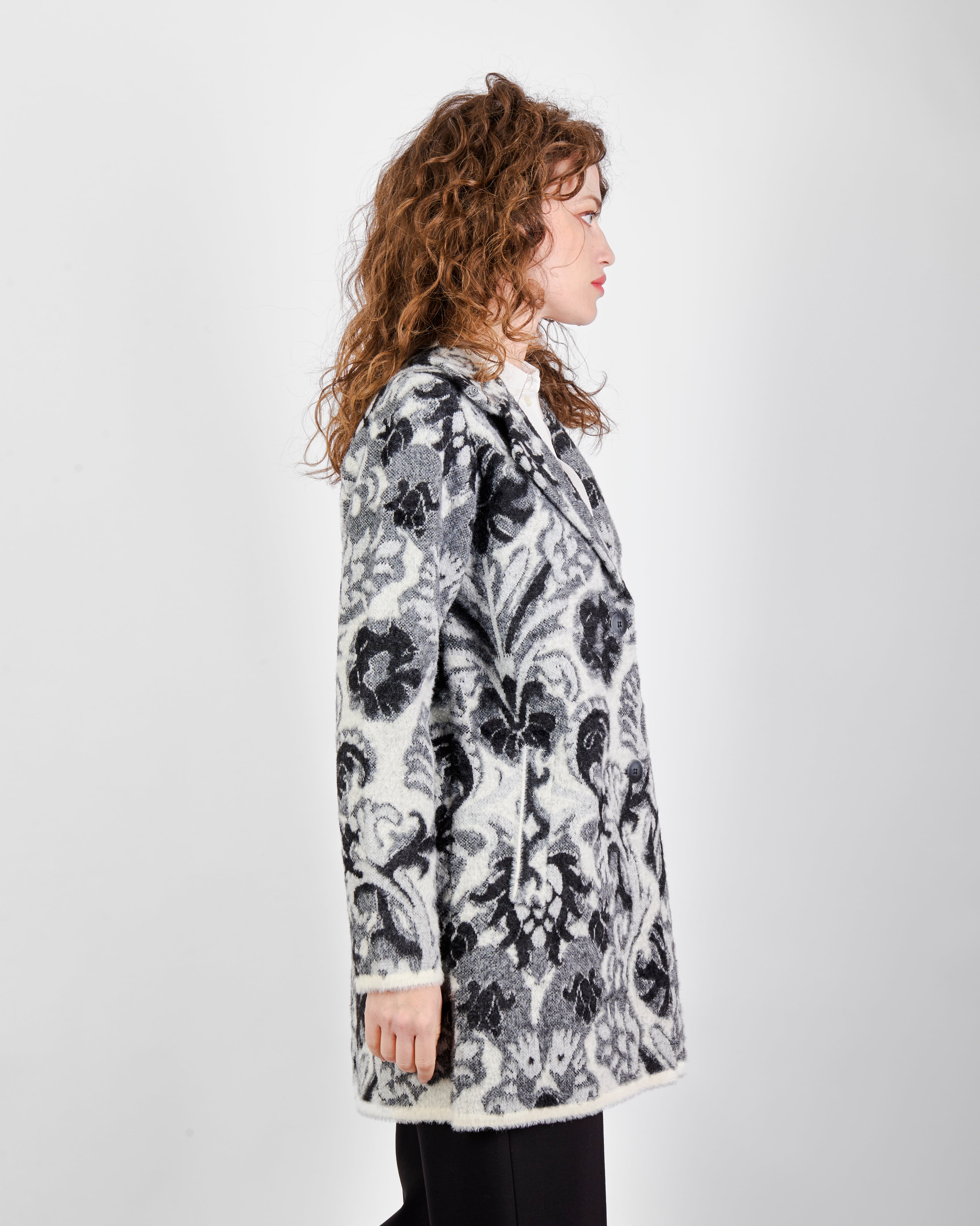 Cappotto jaquard decò 2630