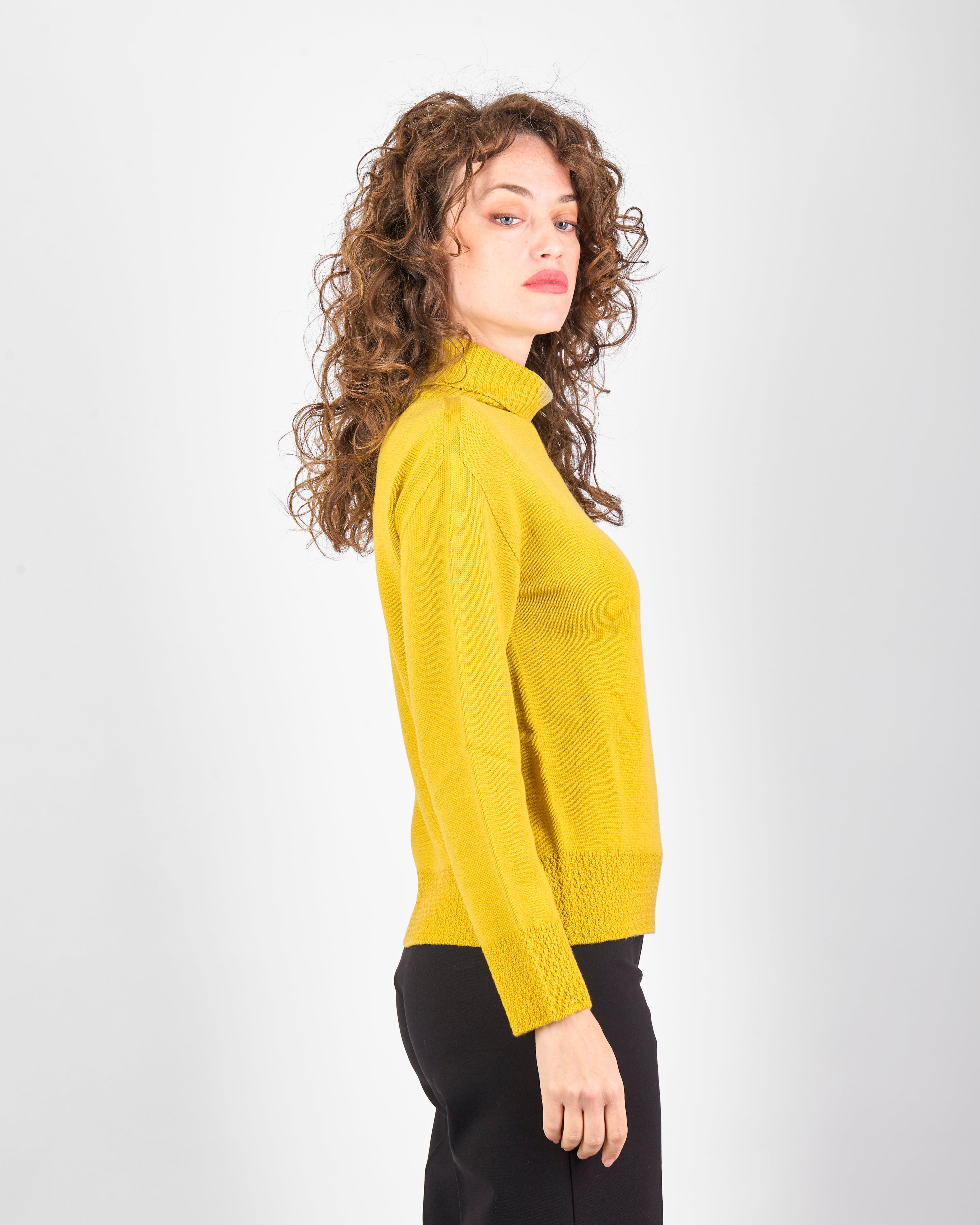 MAglia dolcevita motivo fondo links CA 266D
