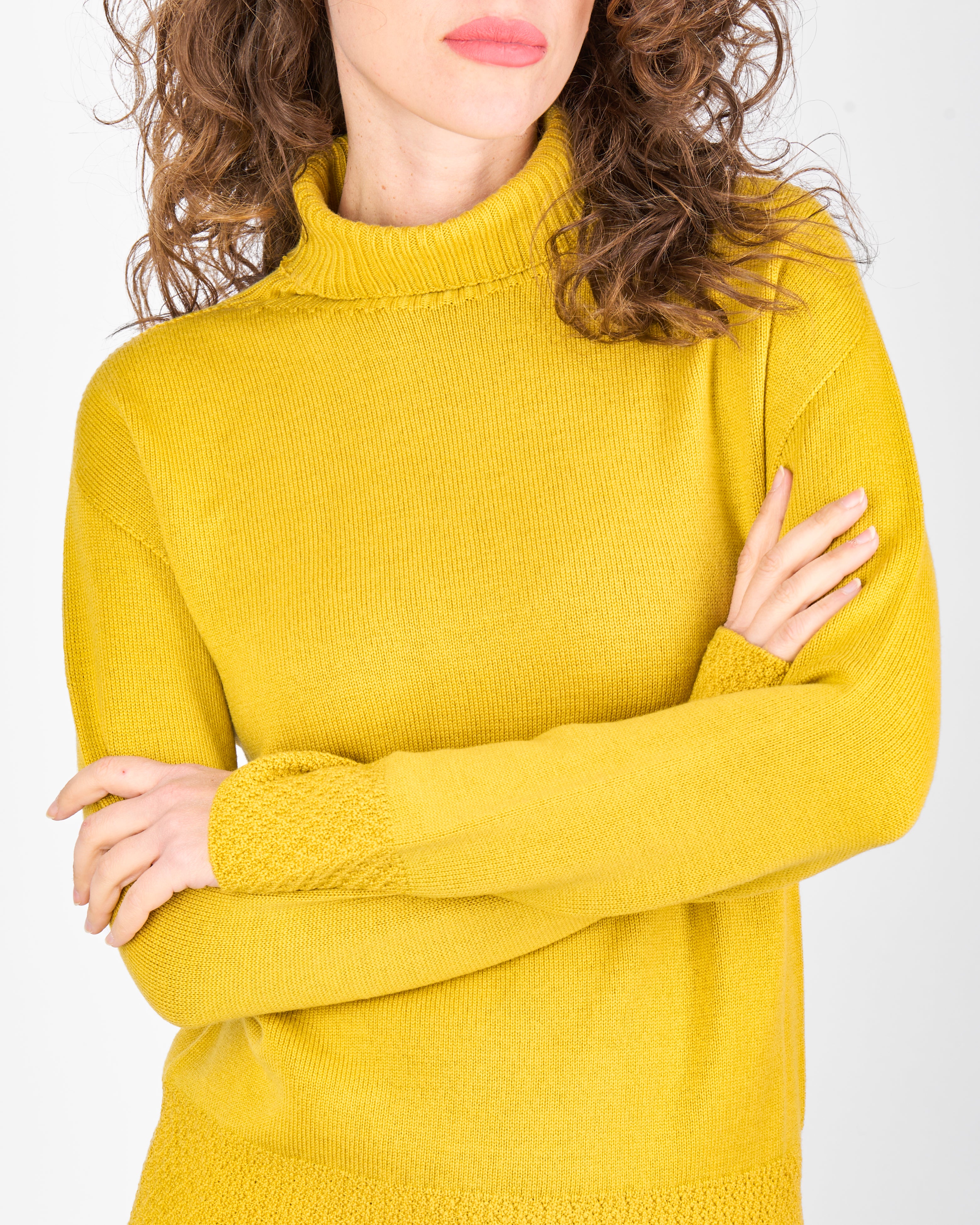 MAglia dolcevita motivo fondo links CA 266D