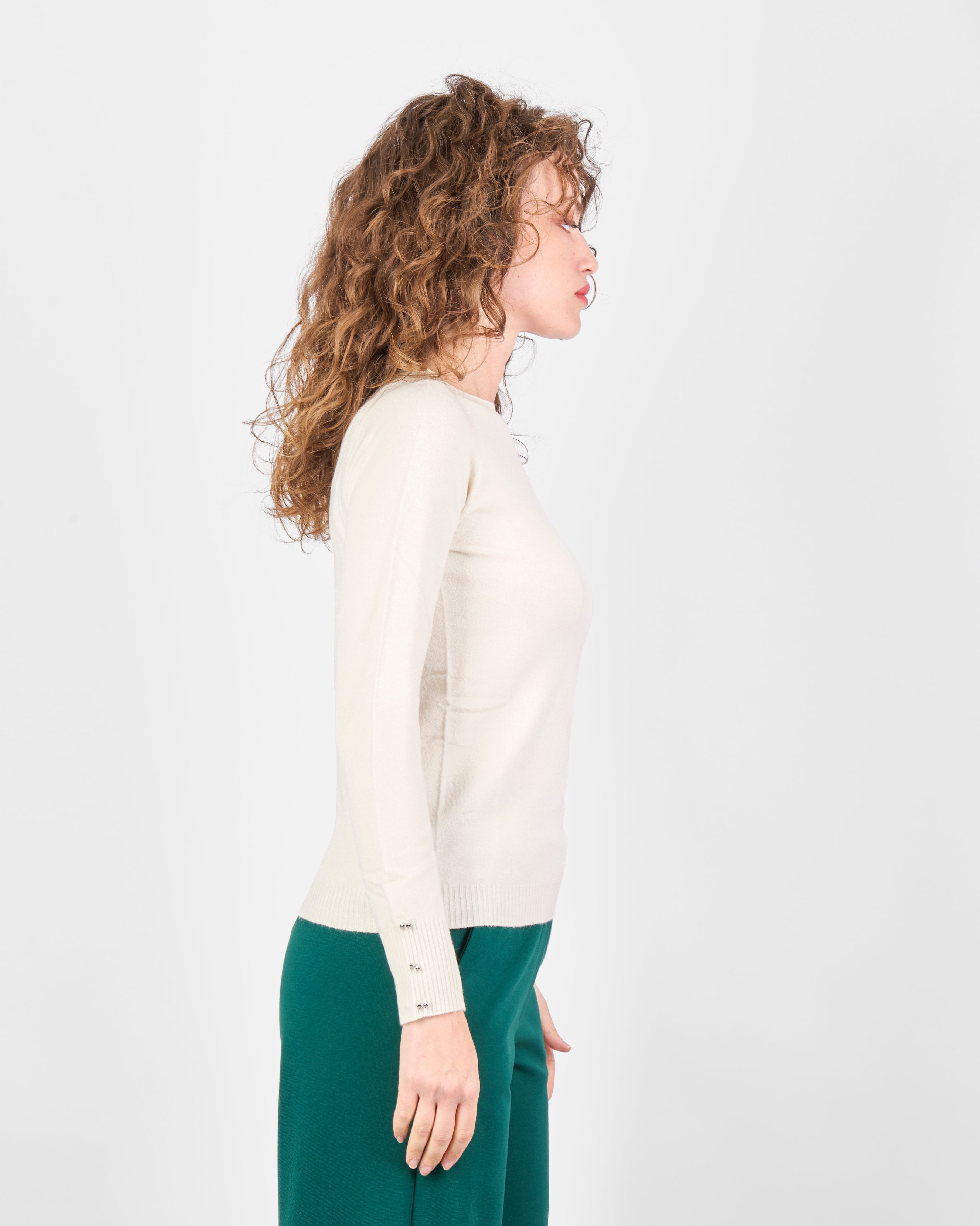 Maglia giro fiocchi gioiello polsini PA4122