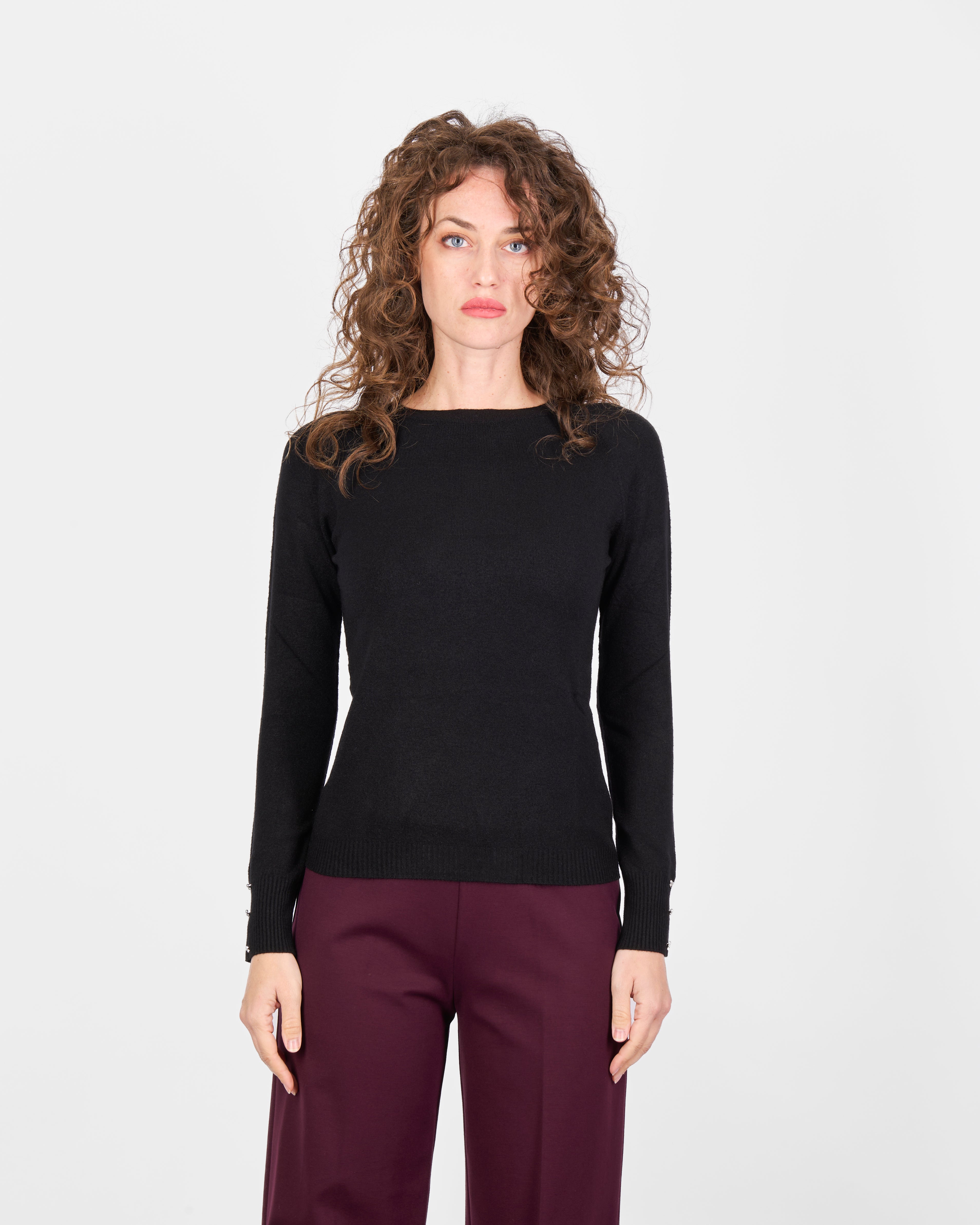 Maglia giro fiocchi gioiello polsini PA4122