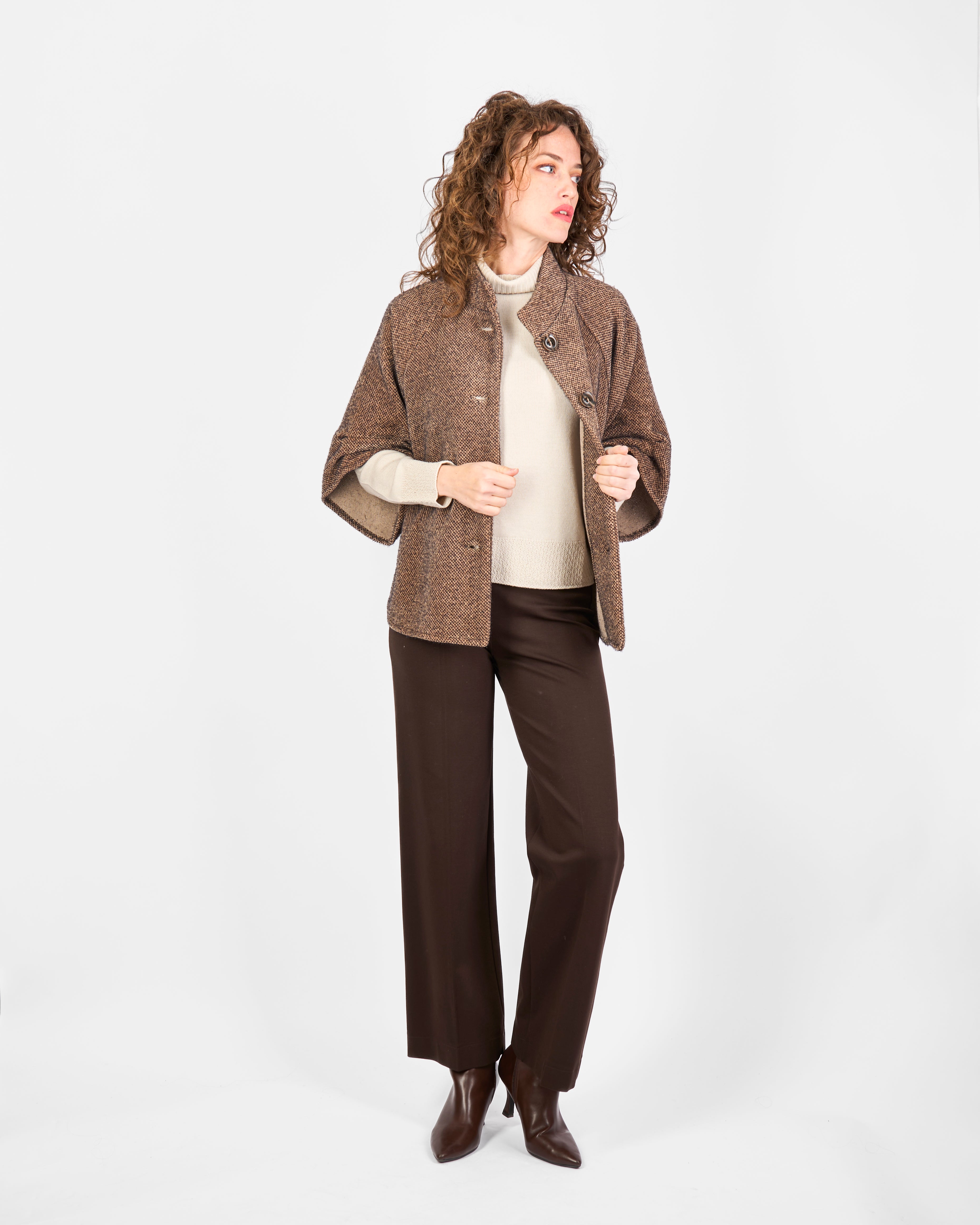 Cappa taglia unica bottoni DS1212