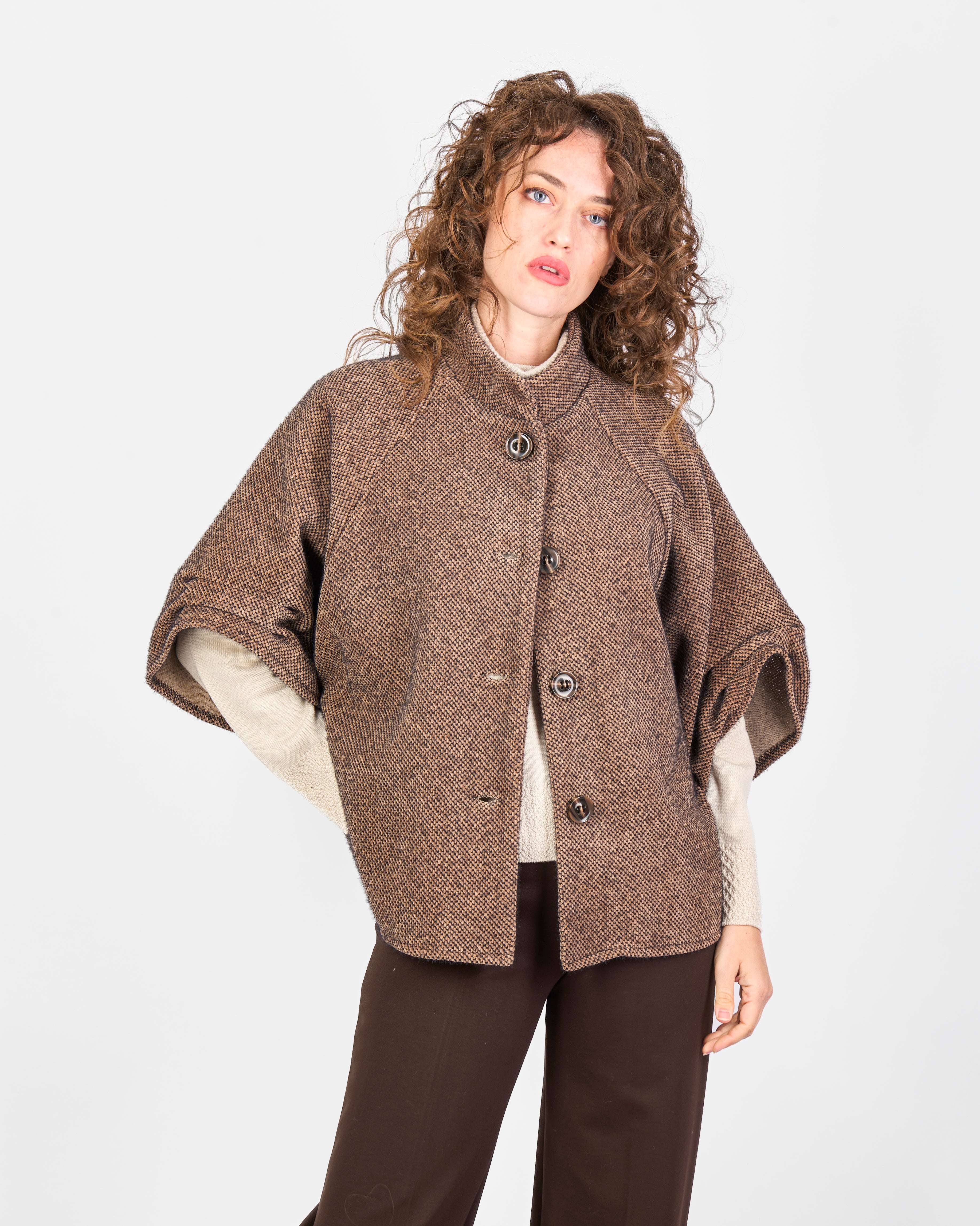 Cappa taglia unica bottoni DS1212