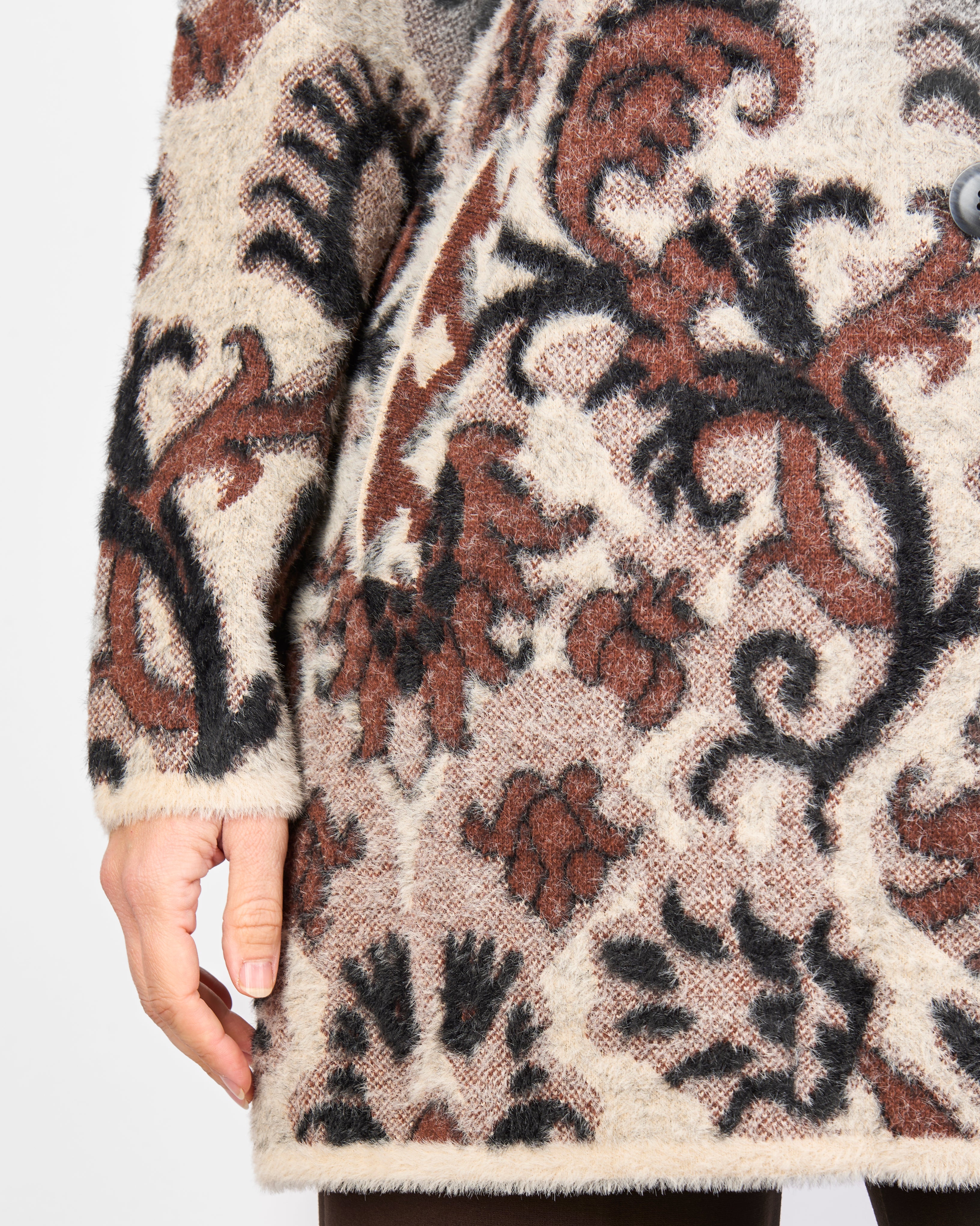 Cappotto jaquard decò 2630