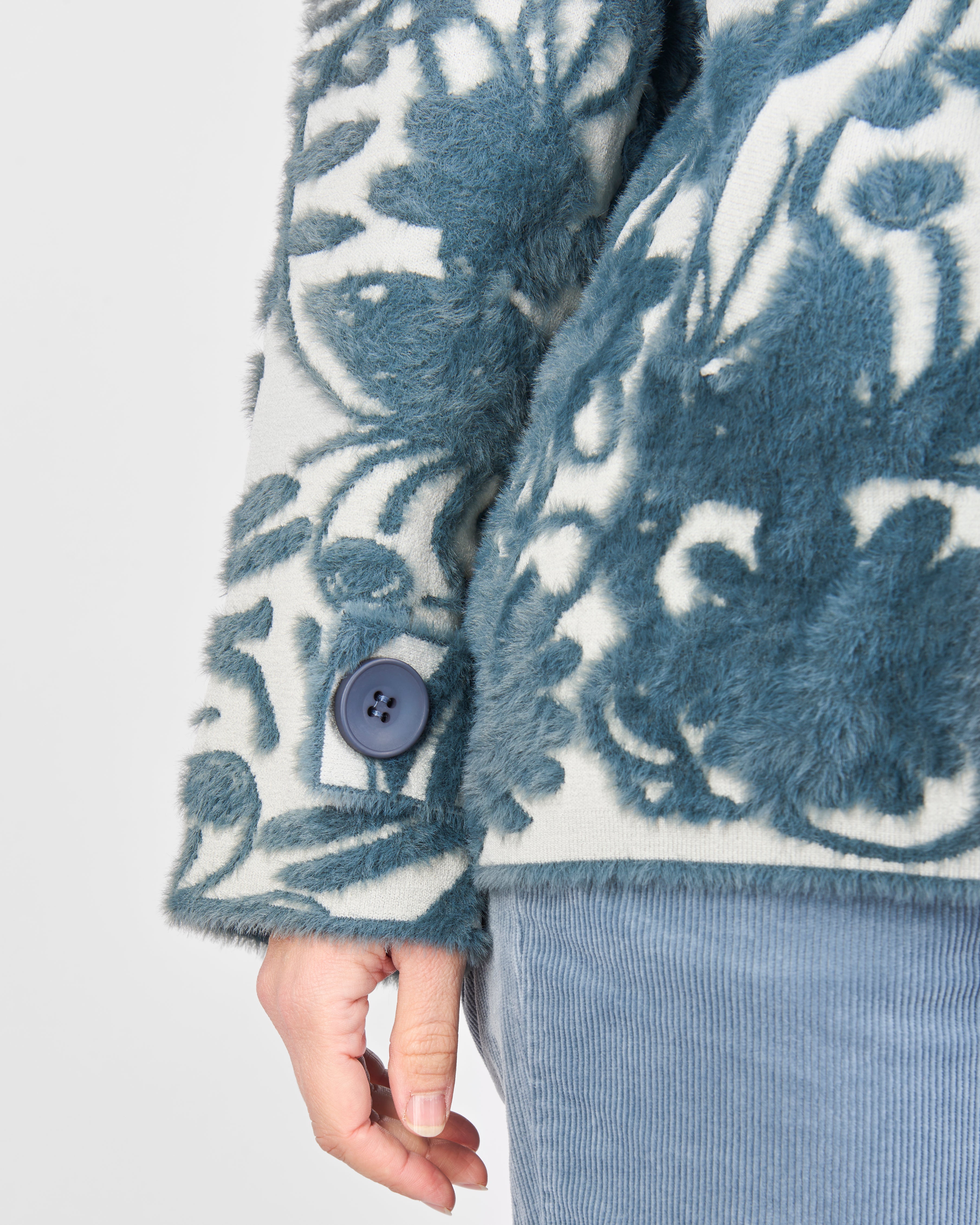 Giacca cappotto doppio petto jaquard 2610