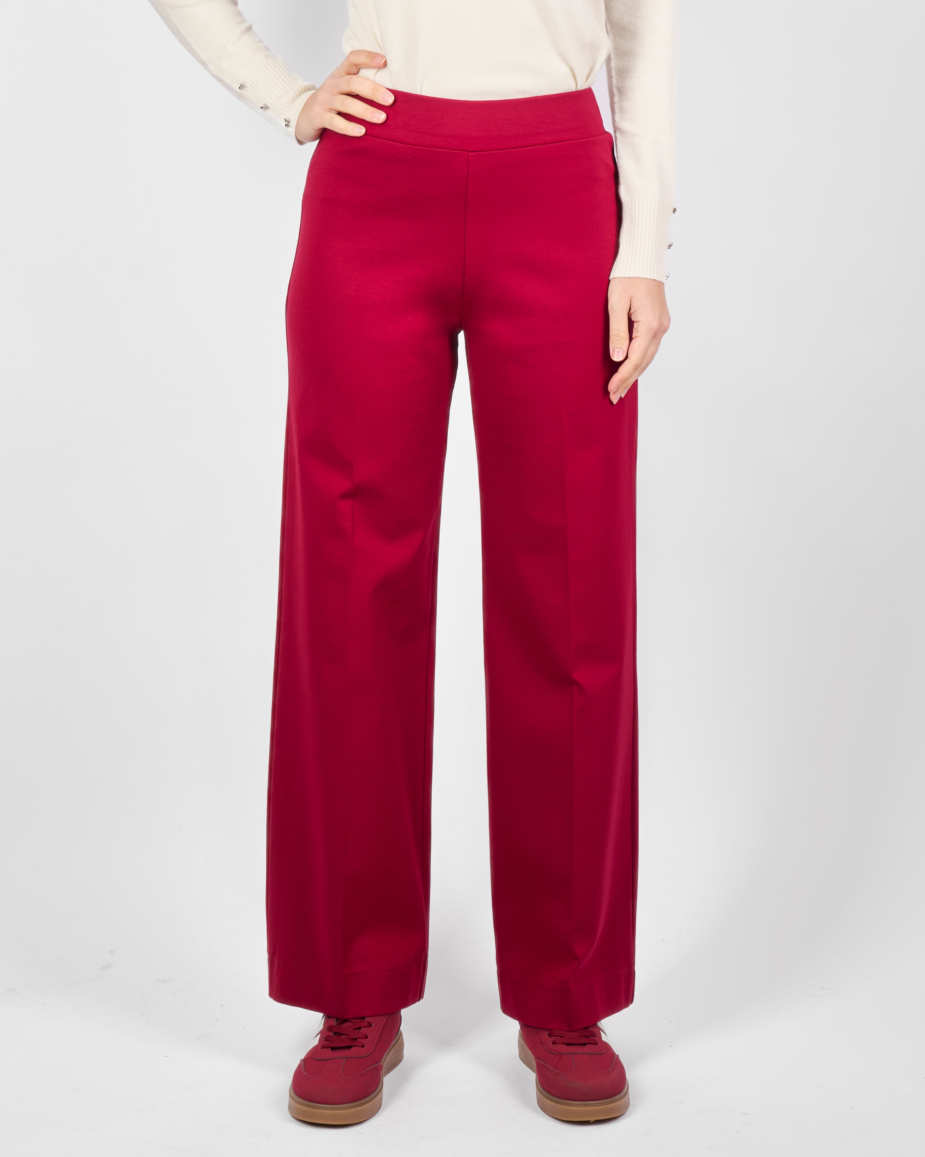 Pantalone comfort palazzo punto Milano H133/1