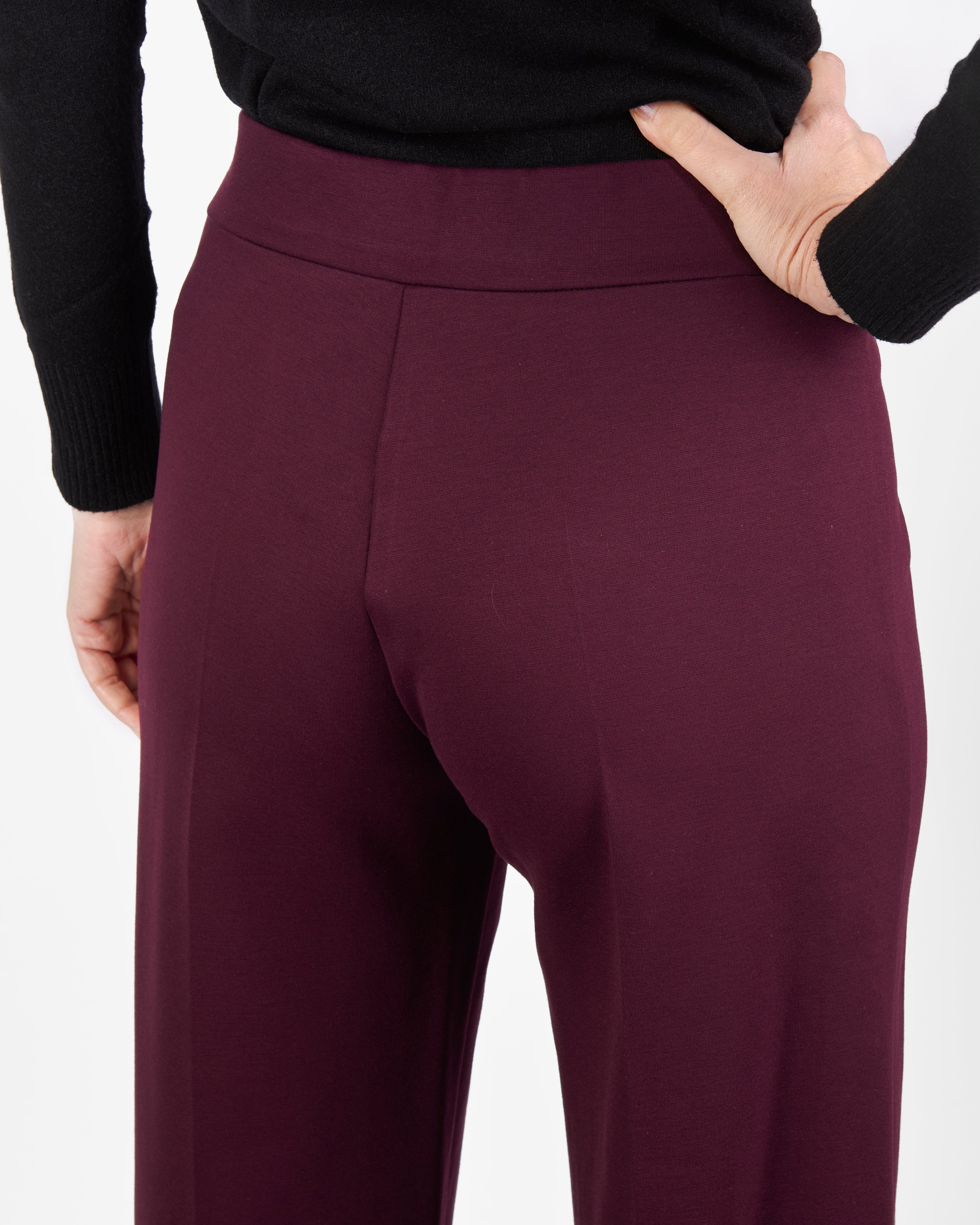 Pantalone comfort palazzo punto Milano H133/1