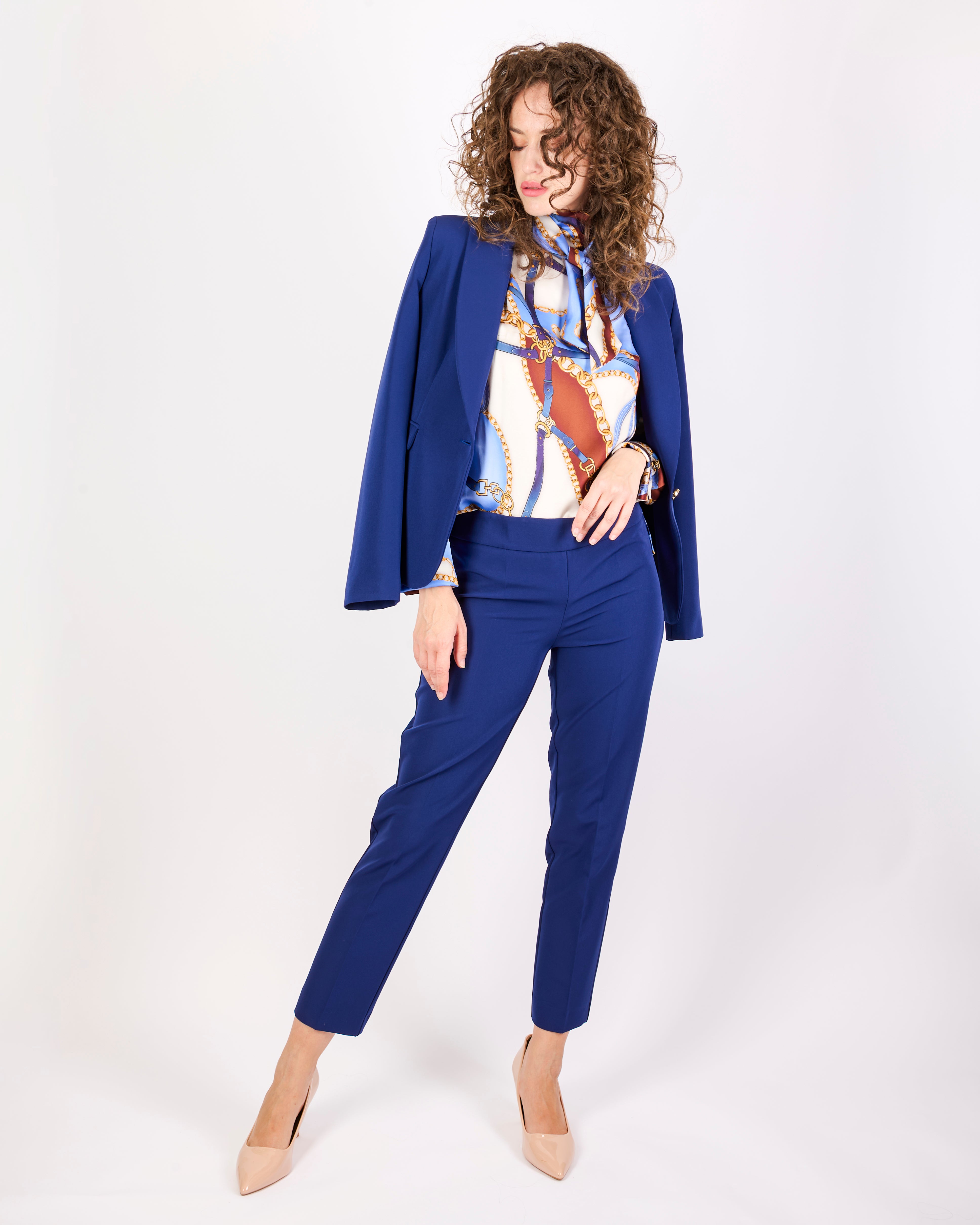 Pantalone zip lato tecnico TIRAMISU