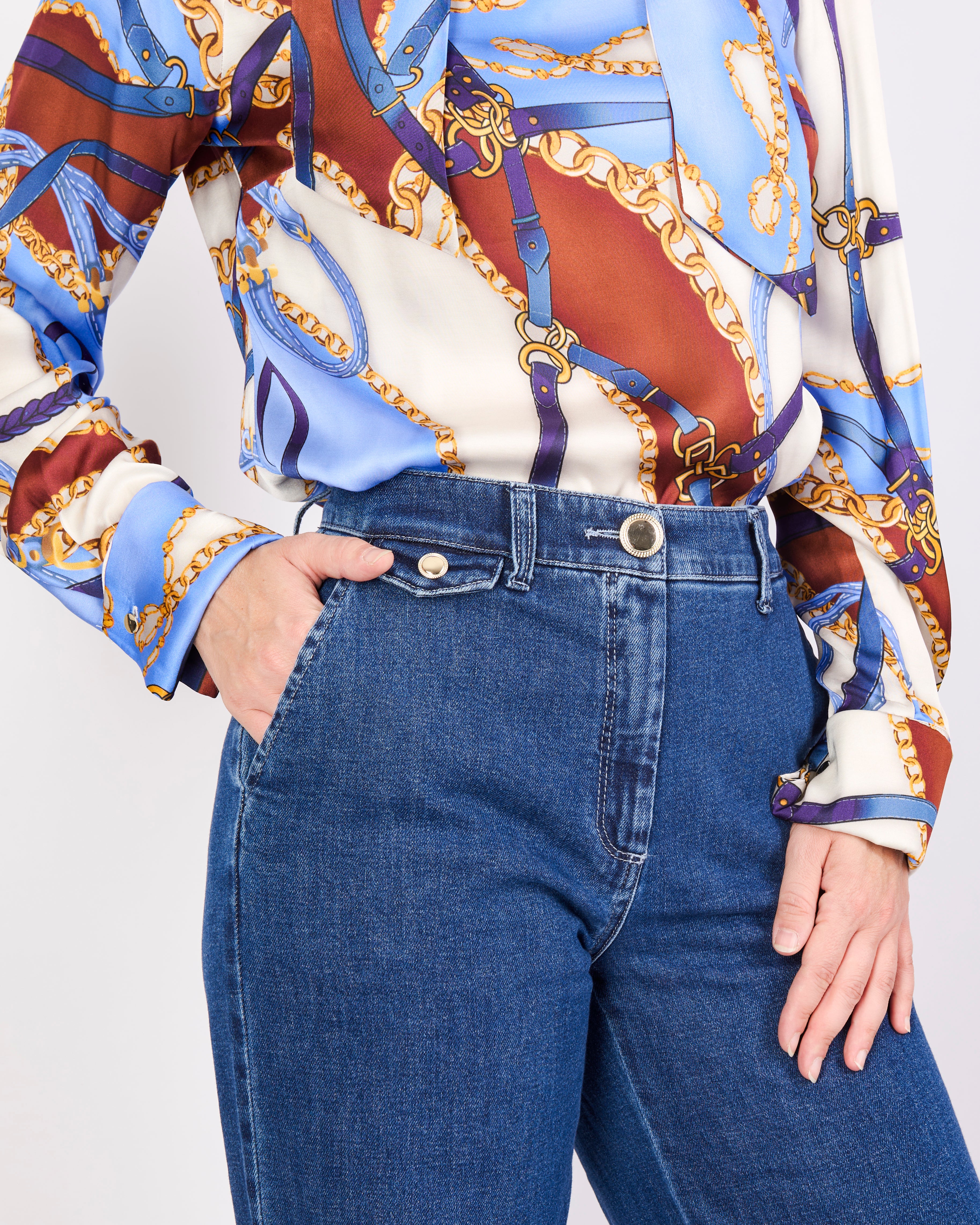 Pantalone largo tasca a filo HARMON