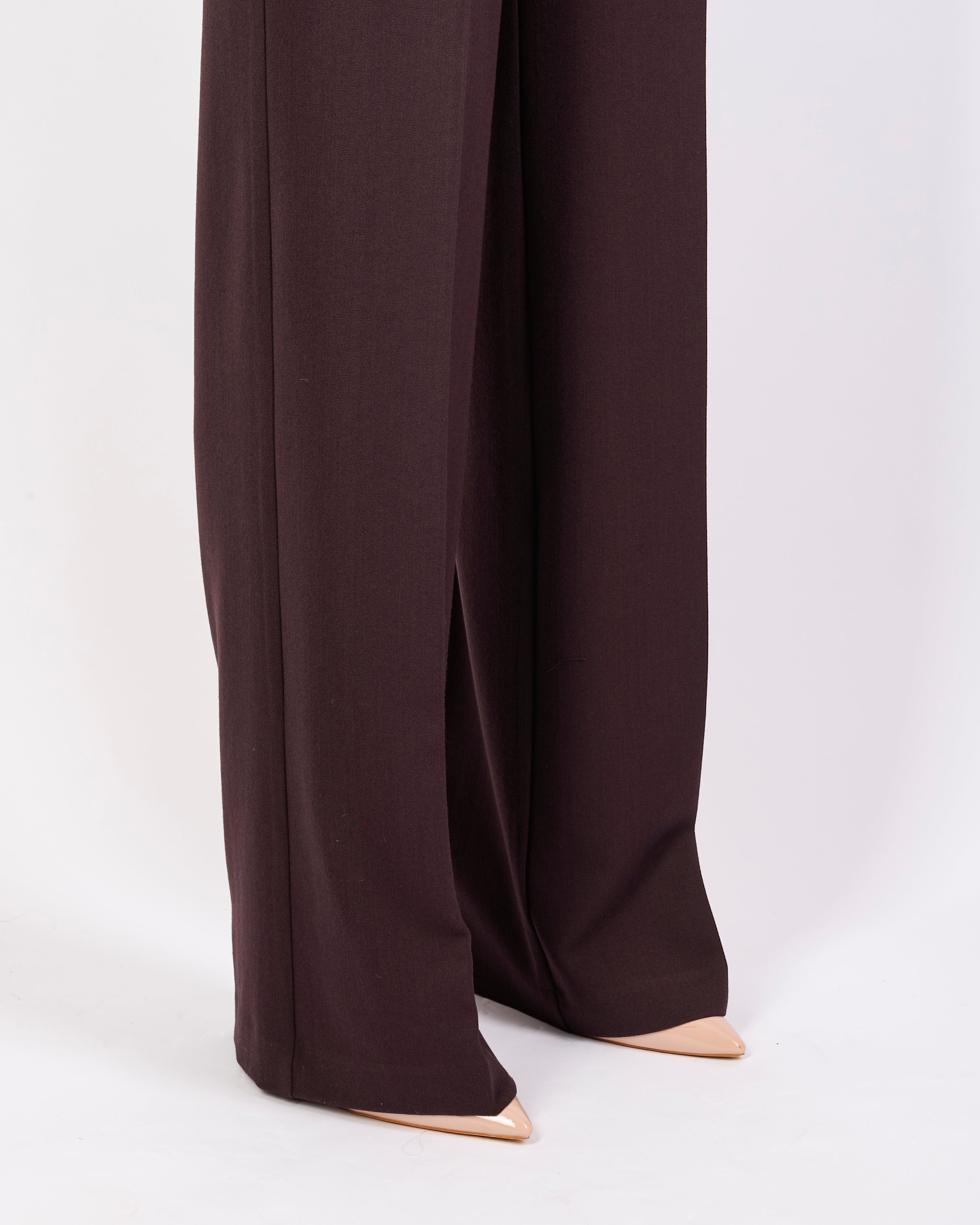 Pantalone dritto tasca fresco lana FANTASIA