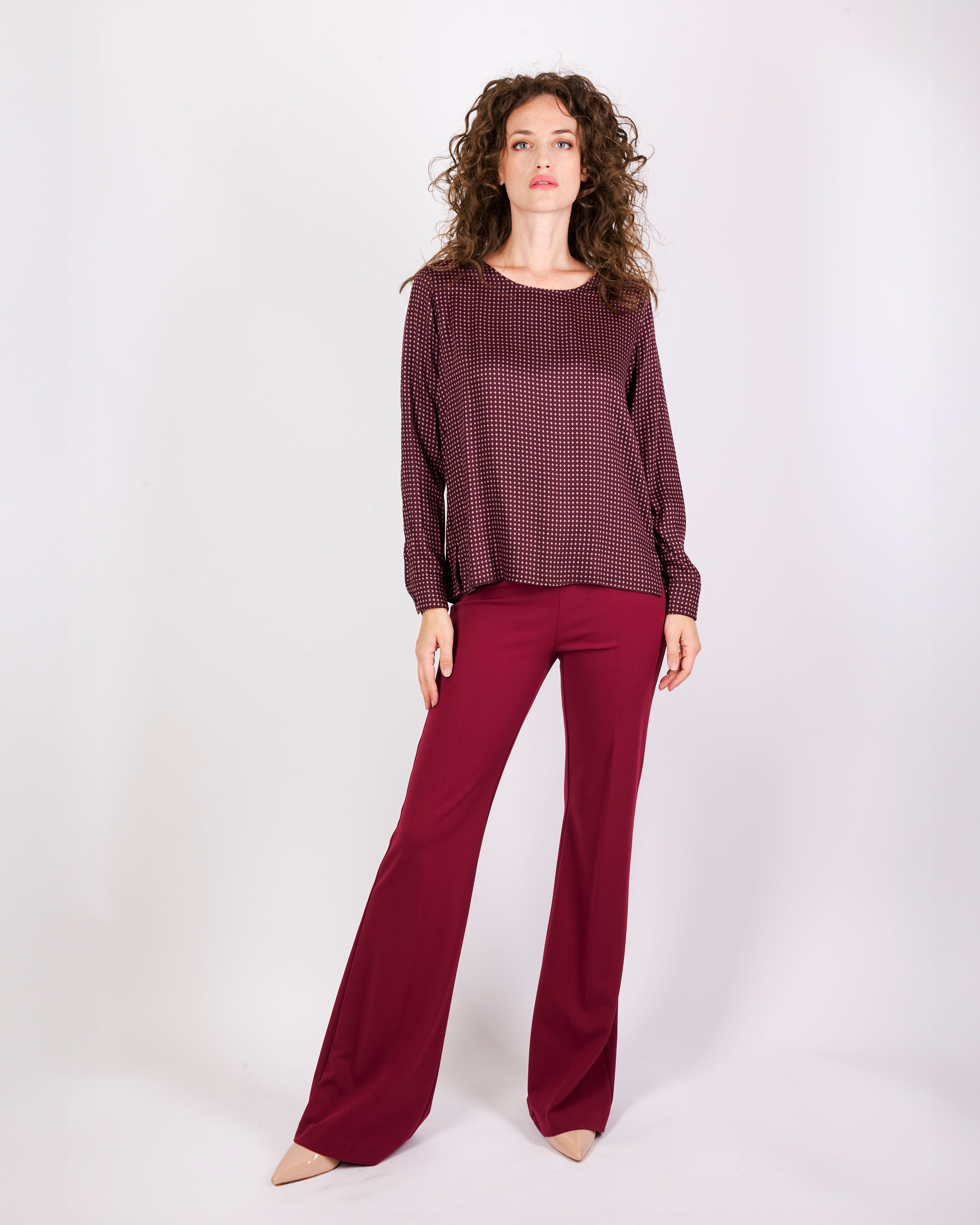 Casacca in viscosa fantasia SAN FRANCISCO