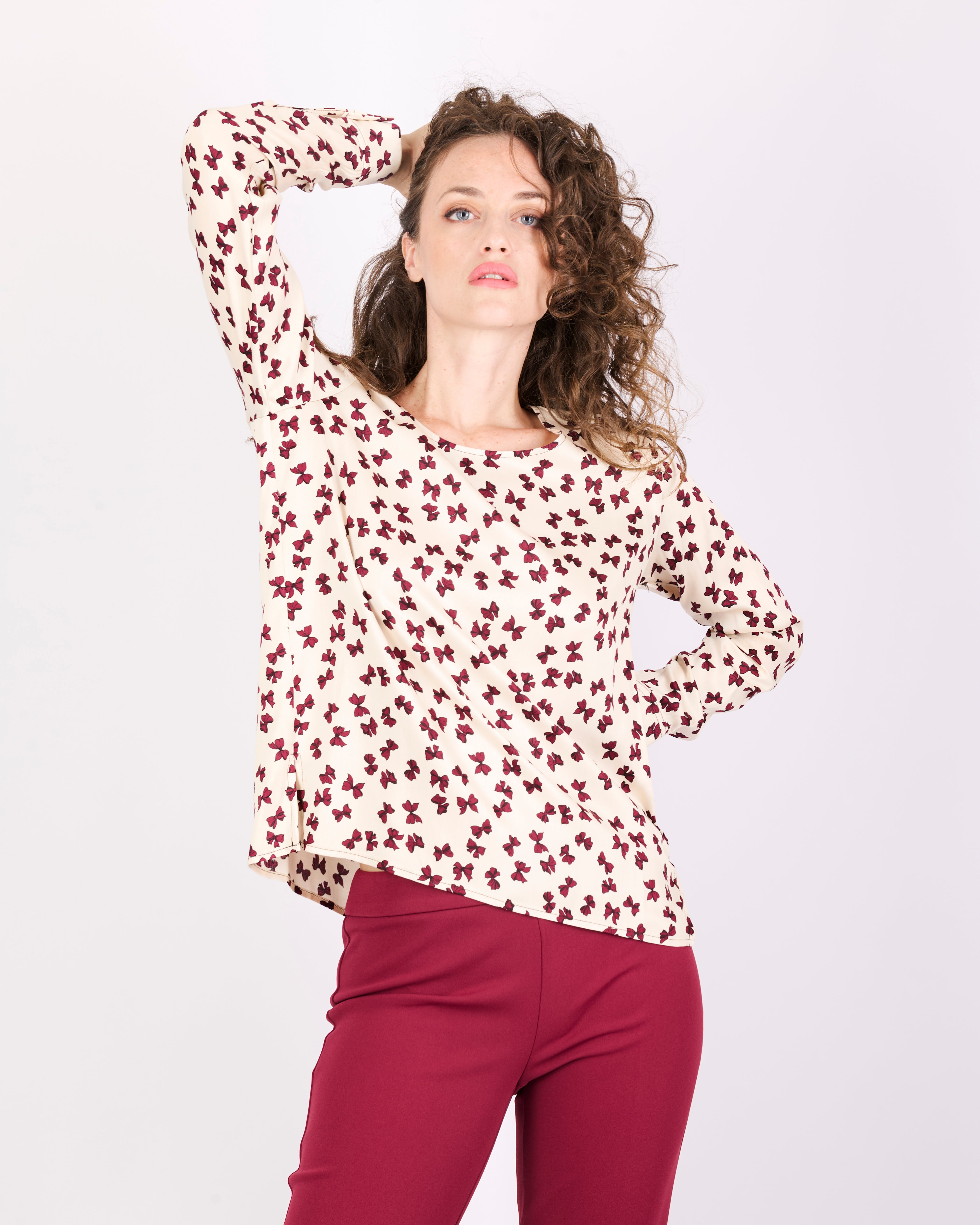 Casacca in viscosa fantasia PHILADELPHIA