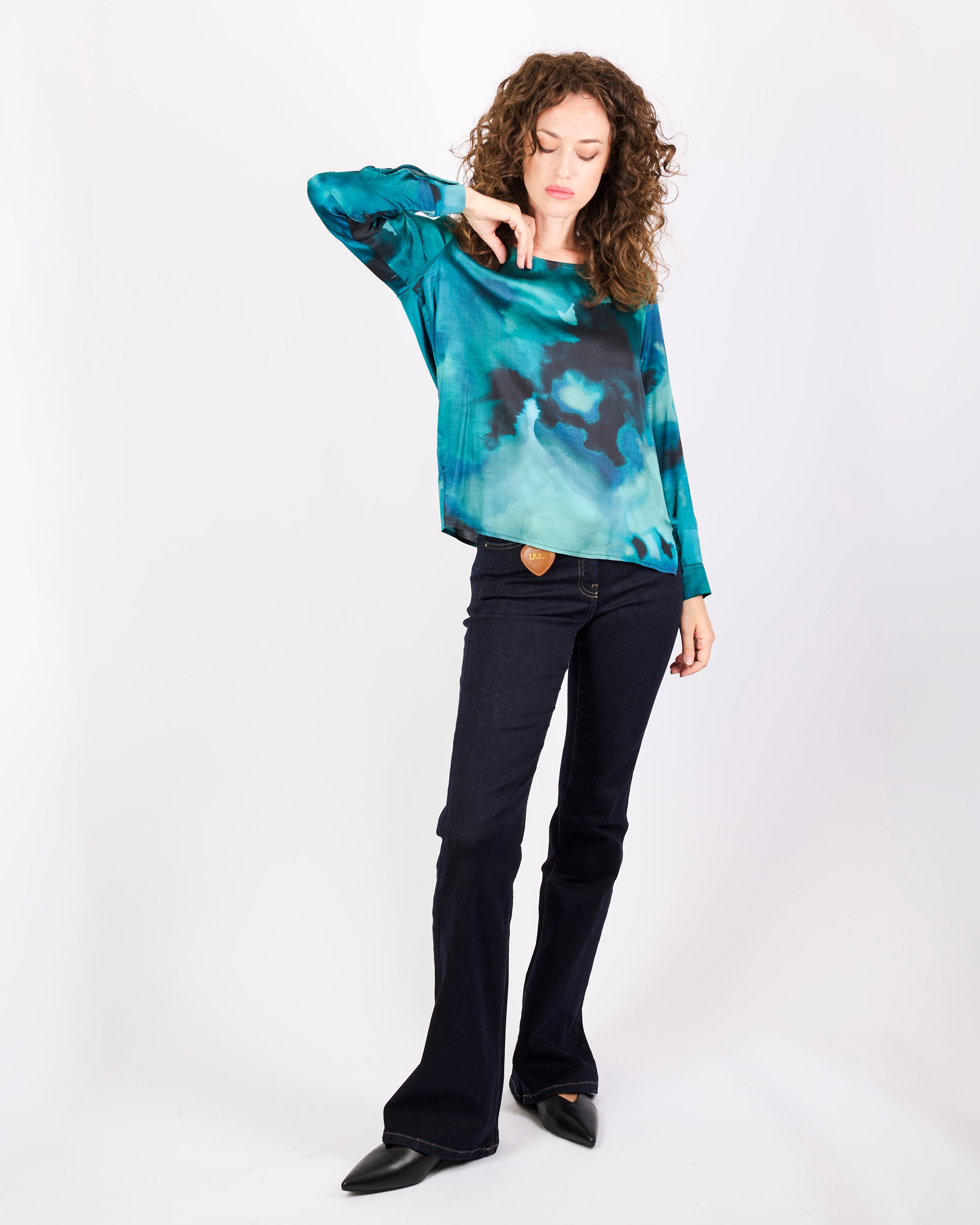 Casacca in viscosa fantasia DENVER