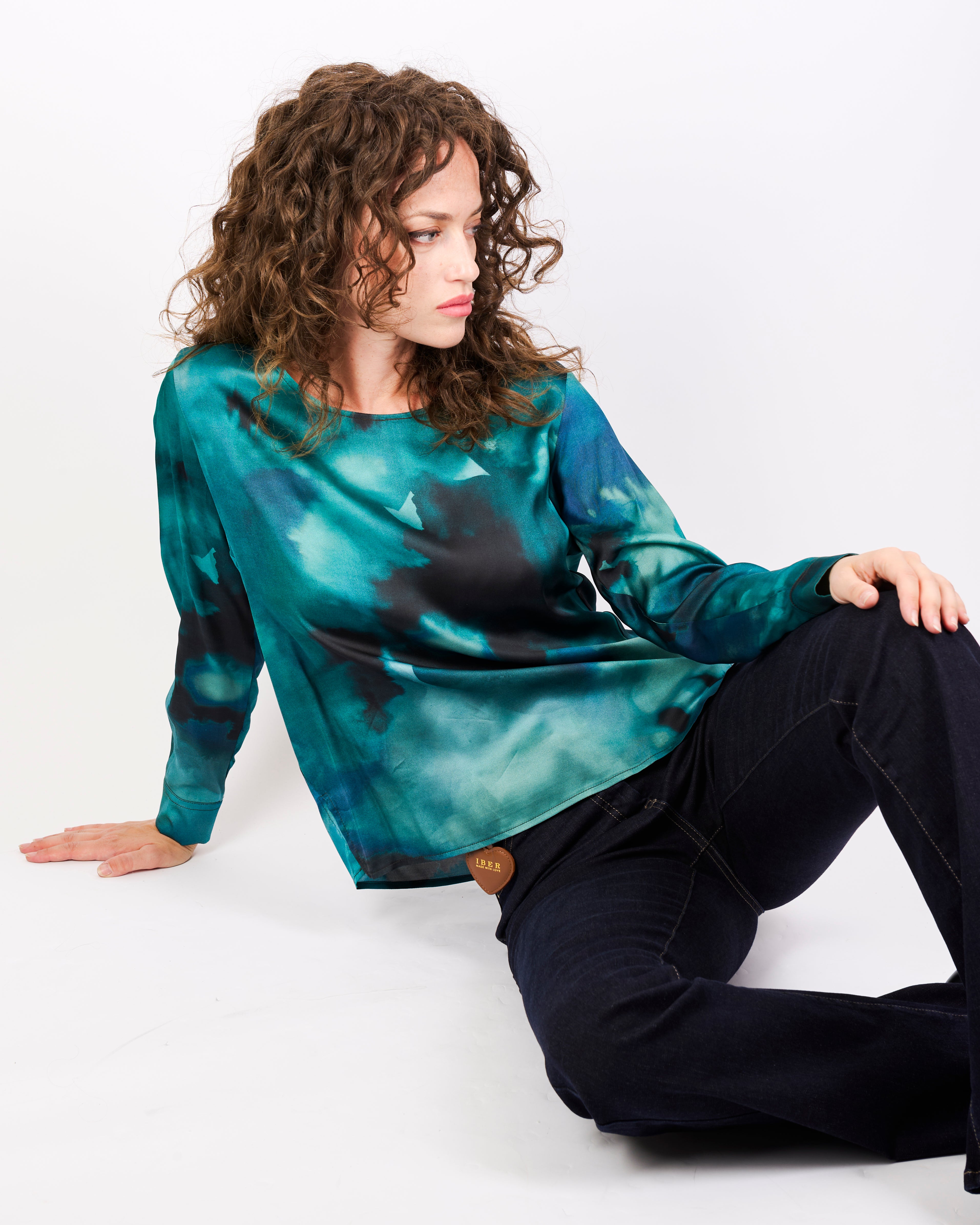 Casacca in viscosa fantasia DENVER