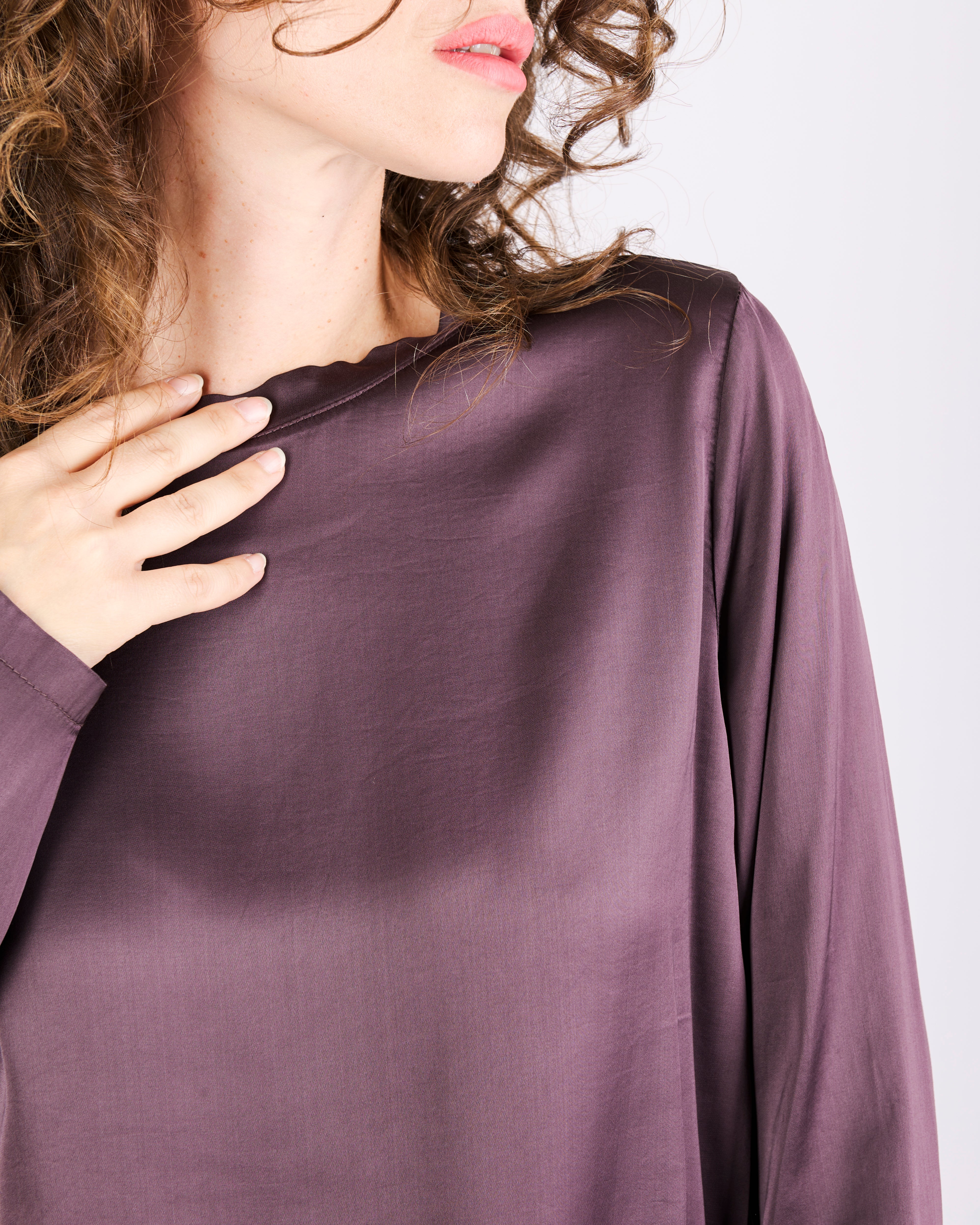 Maglia girocollo basica RASO ML