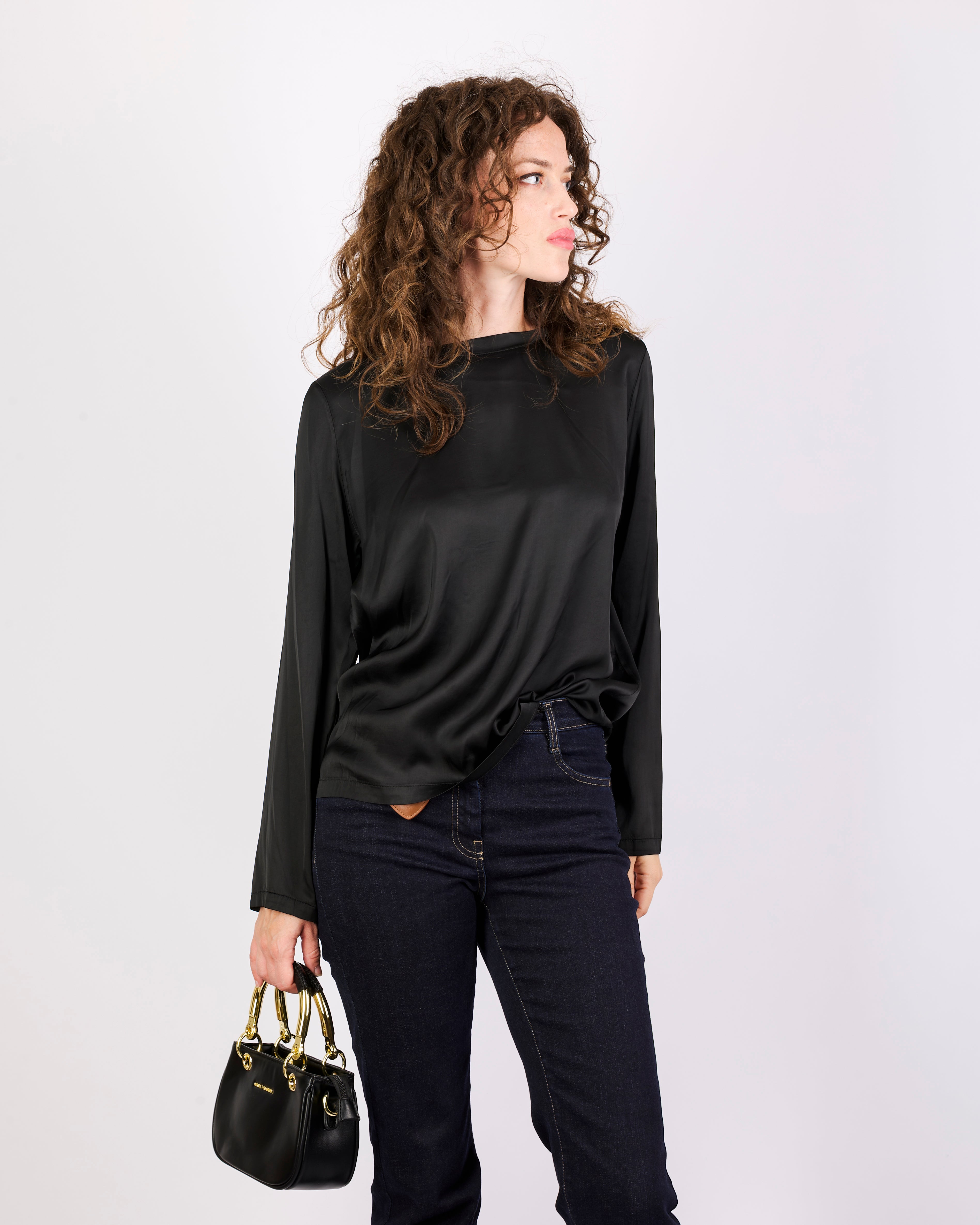 Maglia girocollo basica RASO ML