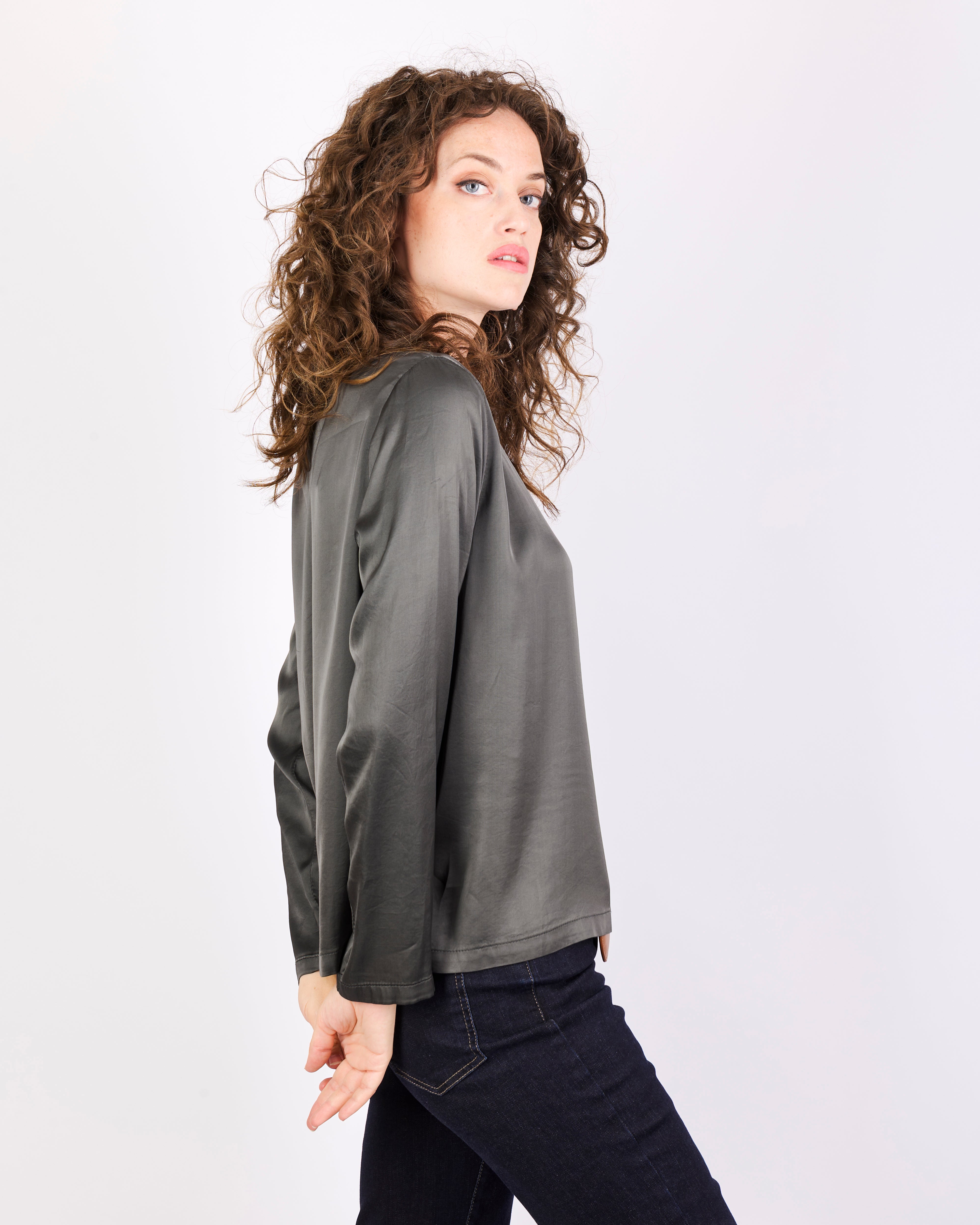 Maglia girocollo basica RASO ML