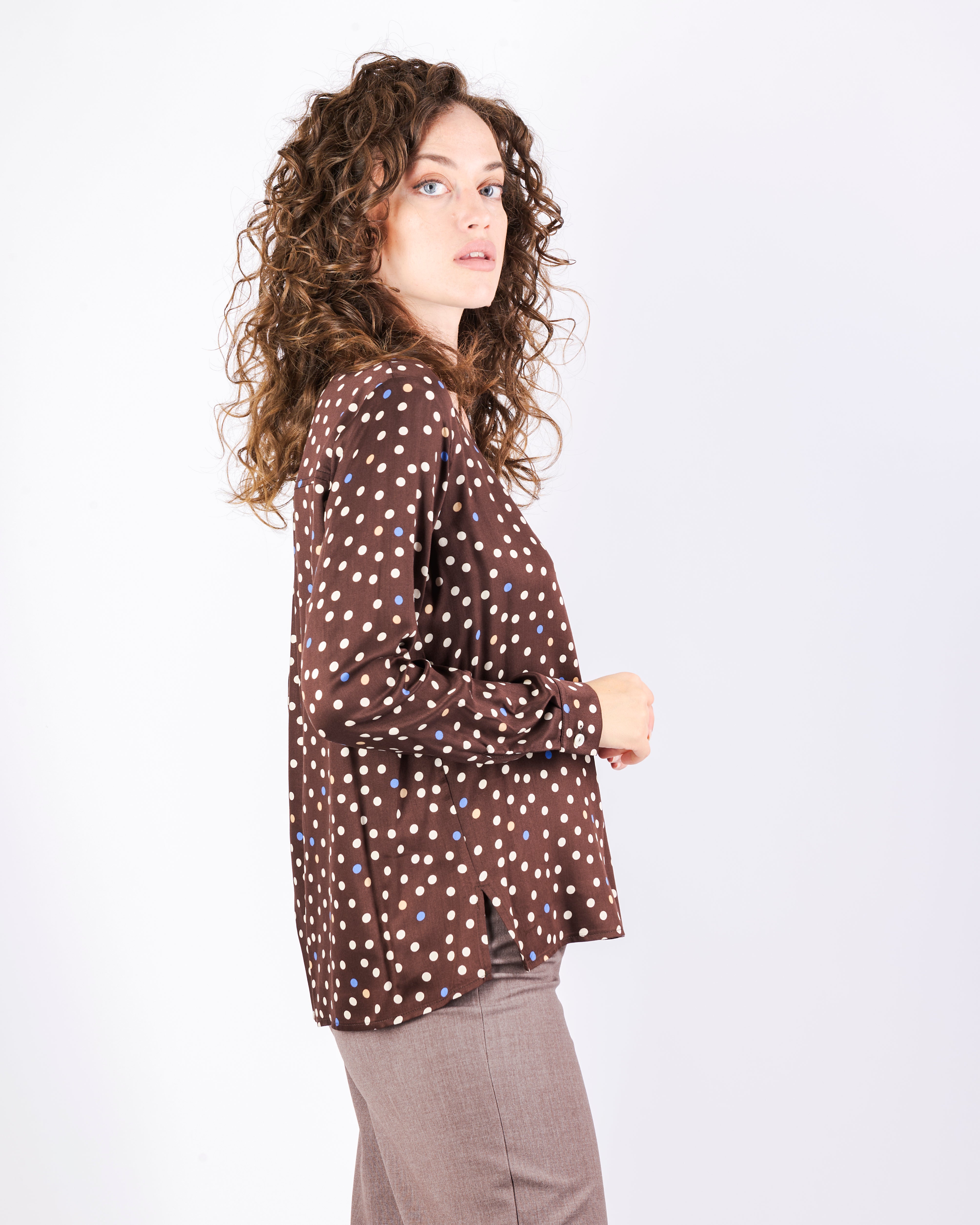 Casacca in viscosa fantasia BOSTON