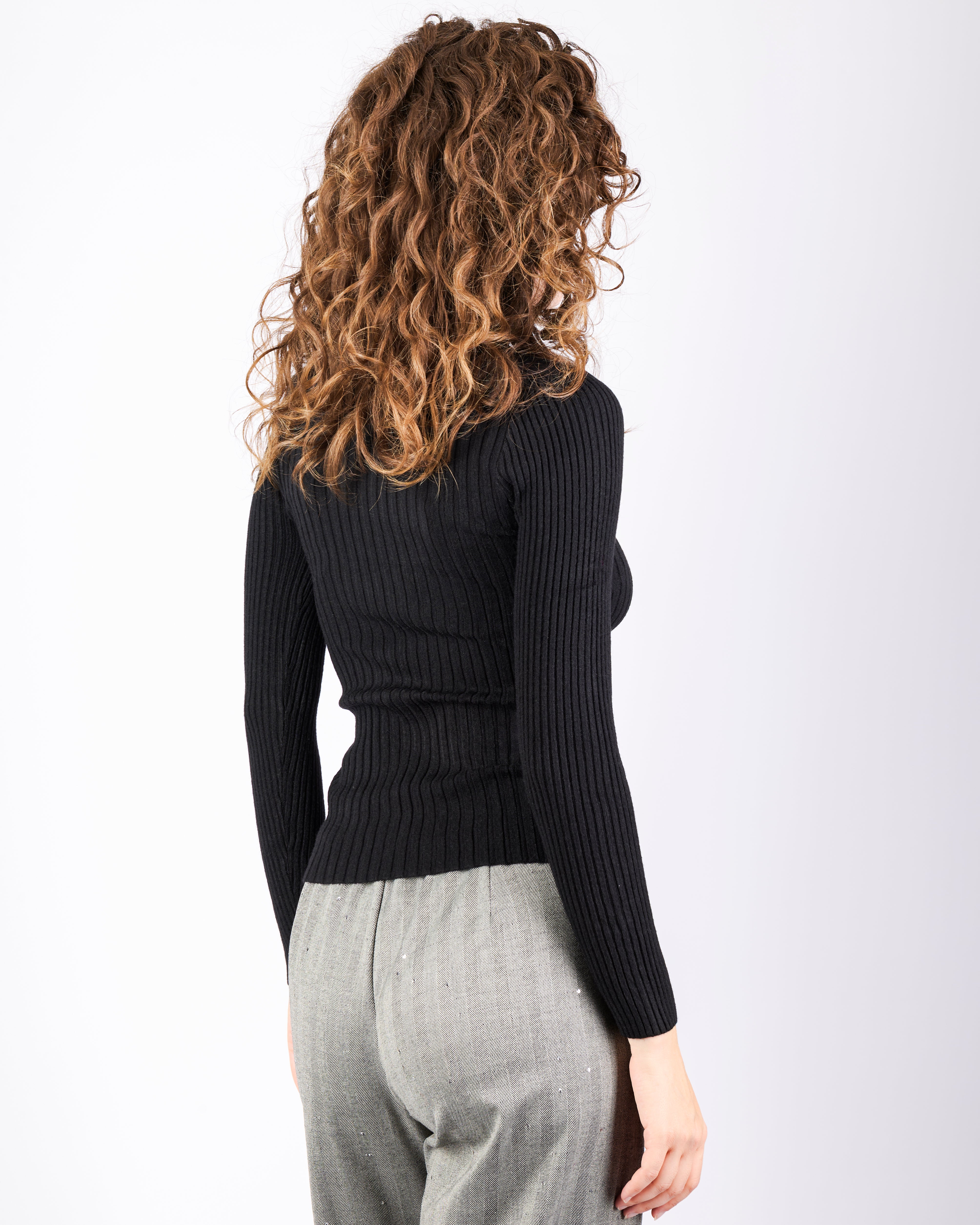 Maglia lupetto trasparenze MALIZIA