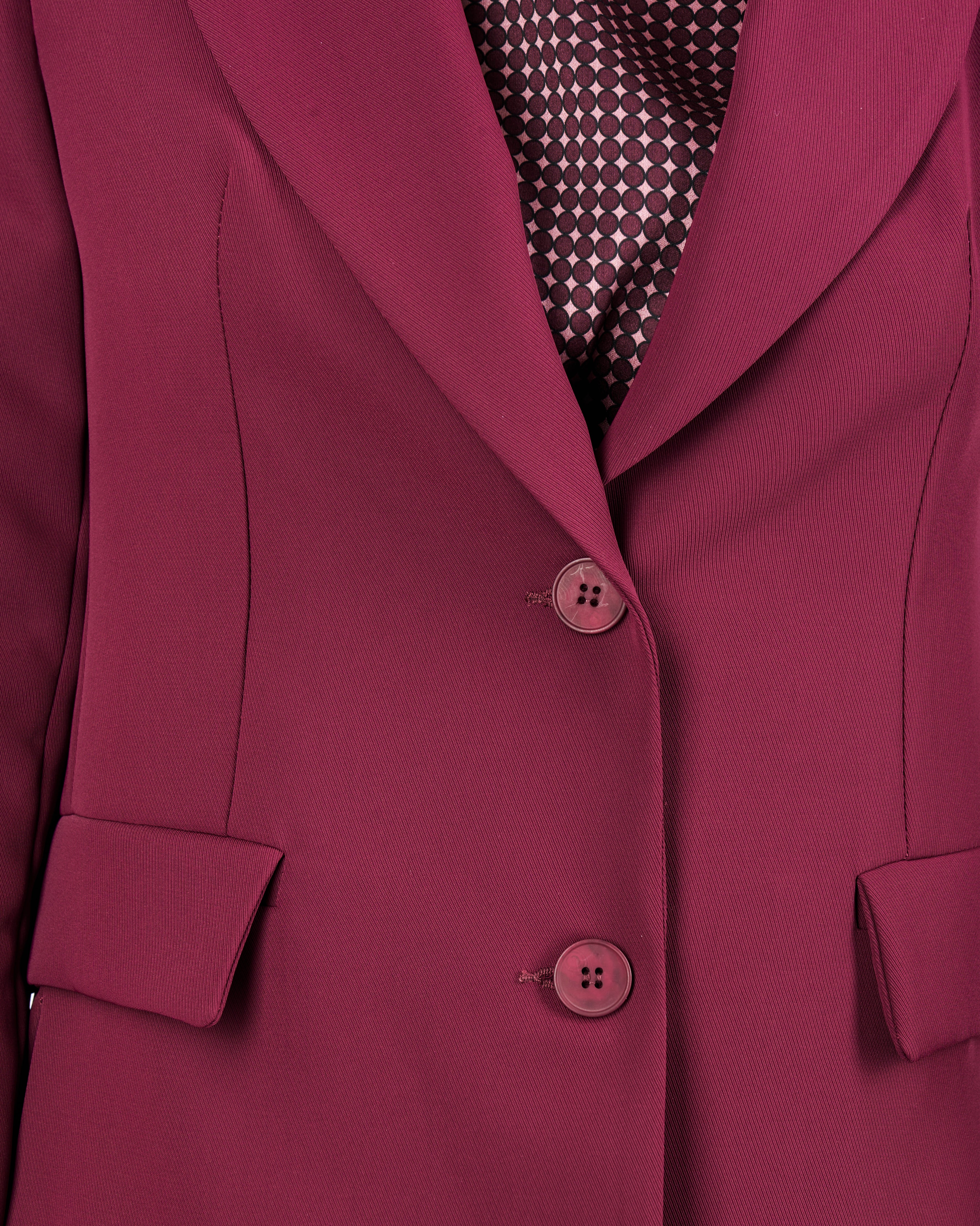 Giacca bottone in cadì H554/24