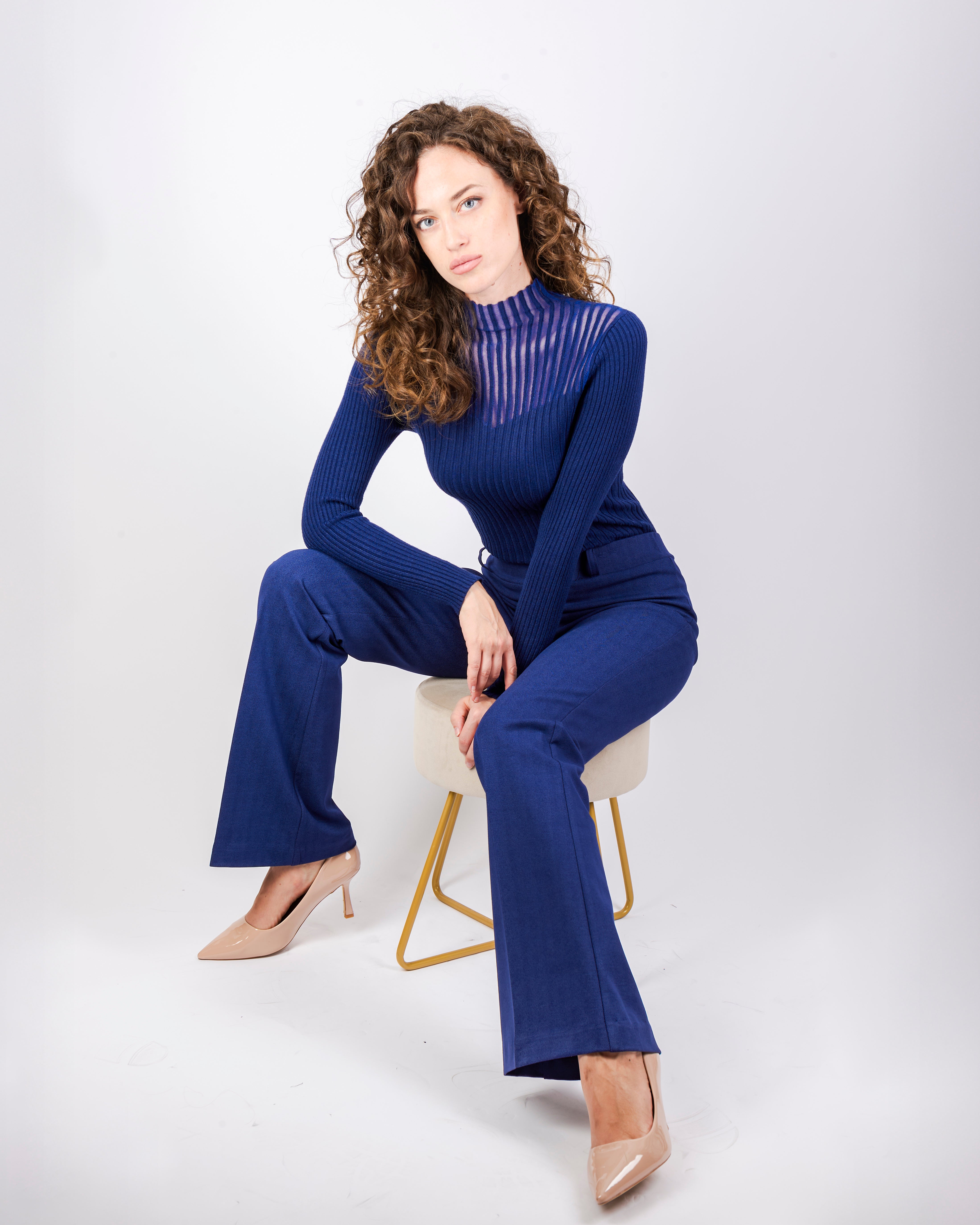 Maglia lupetto trasparenze MALIZIA