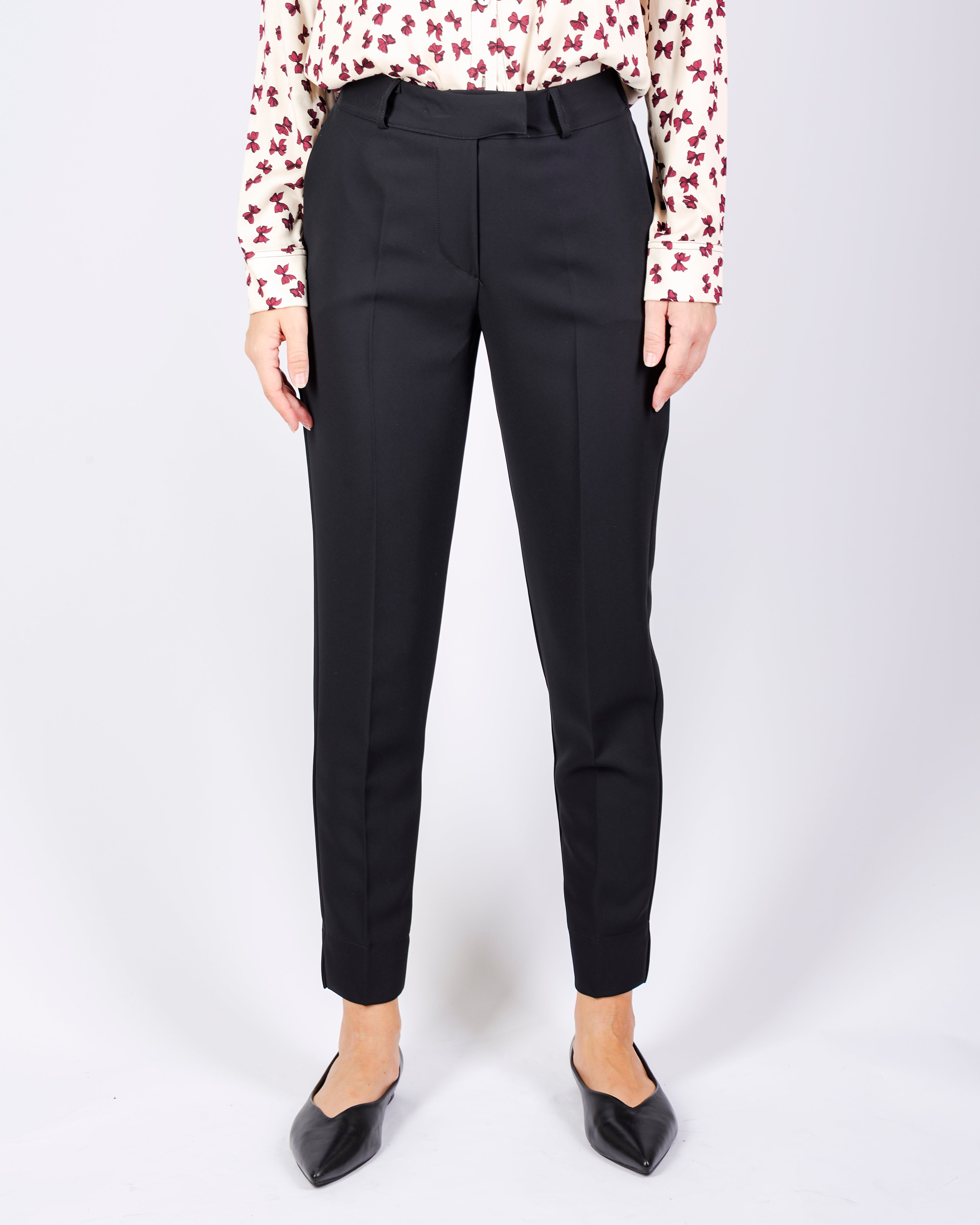 Pantalone tasca a filo in cadì H121/24