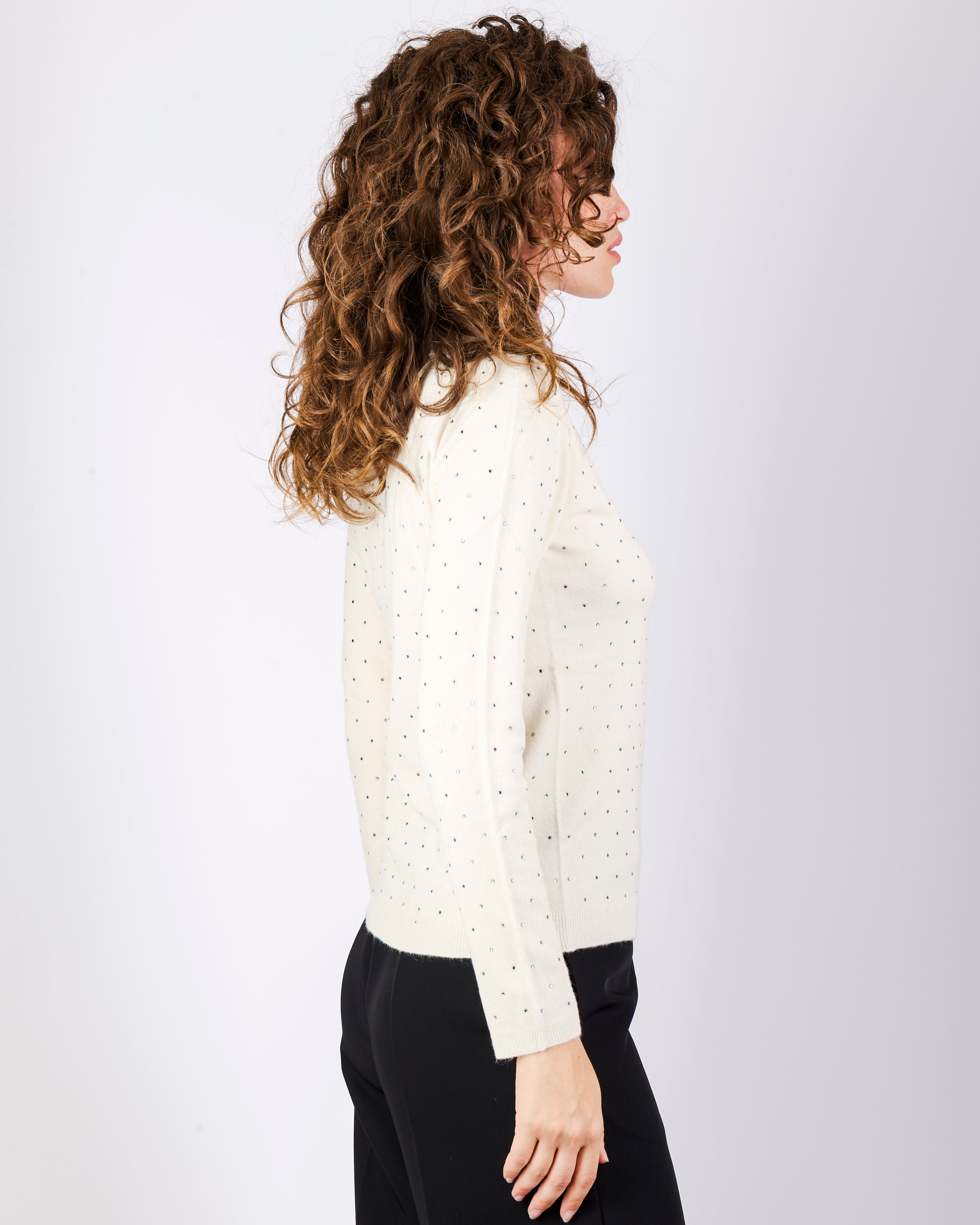 Polo viscosa punti luce PA9046