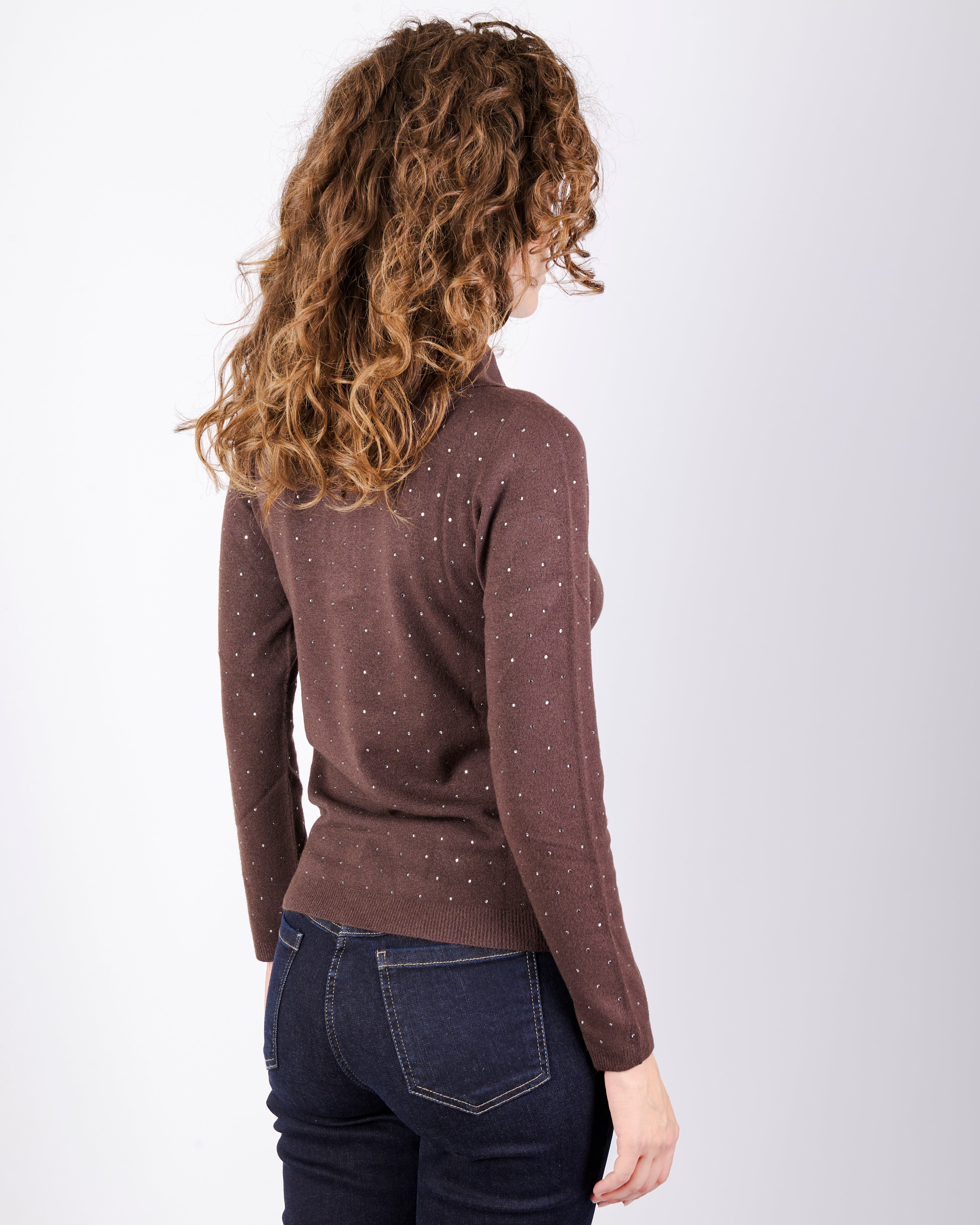 Polo viscosa punti luce PA9046