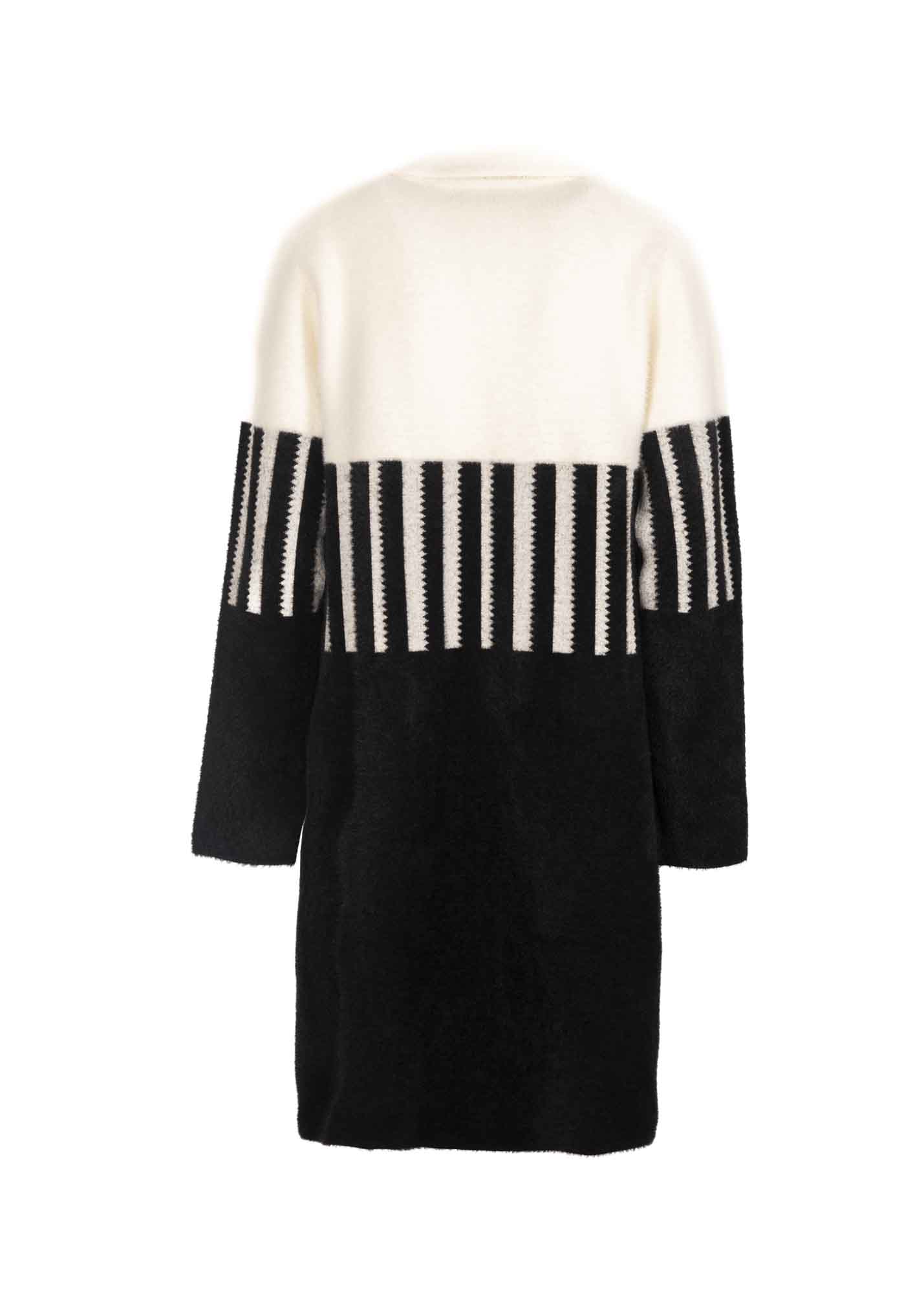 Cappotto bicolore rever 2121