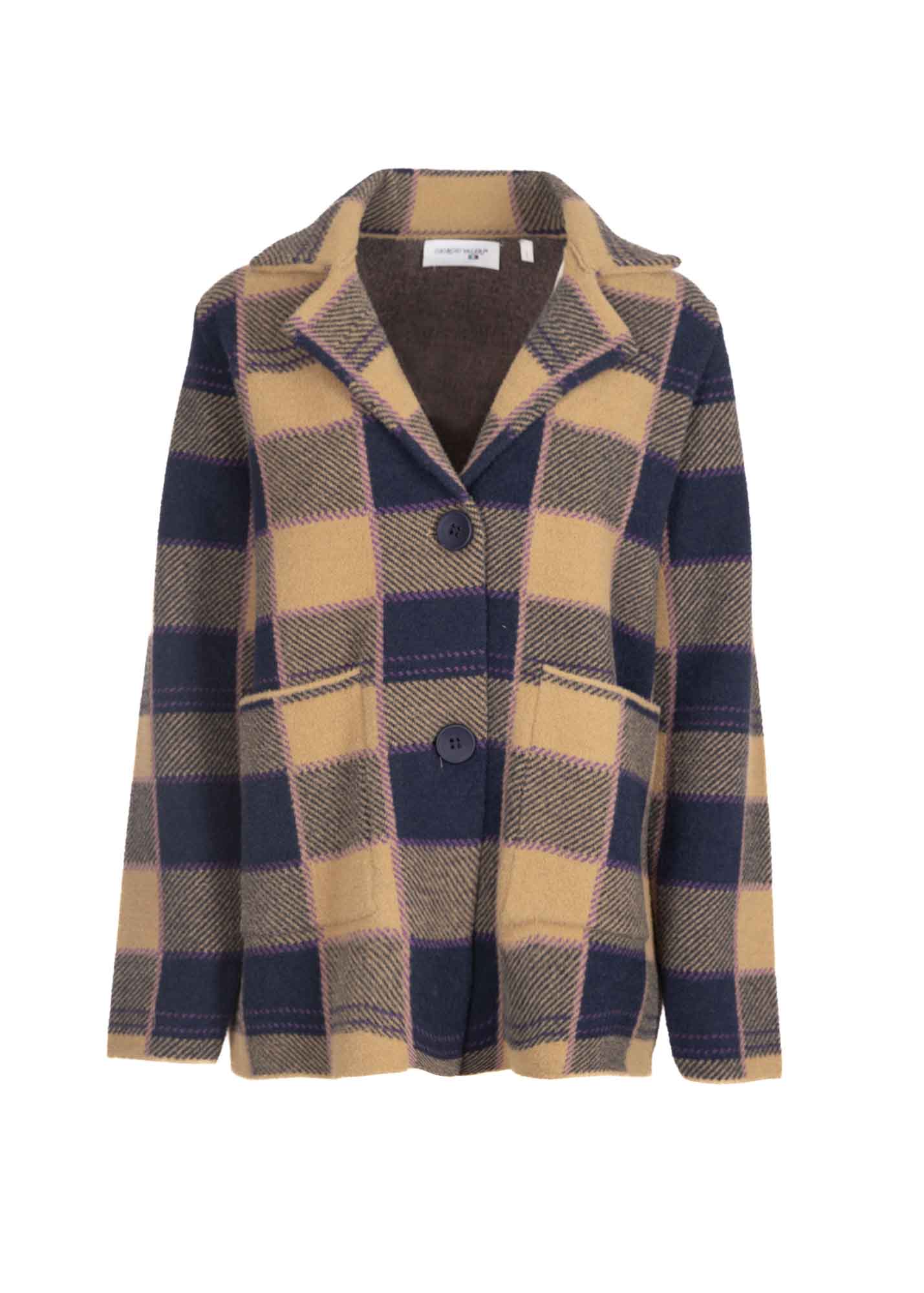 Cappotto rever quadrettoni 2126