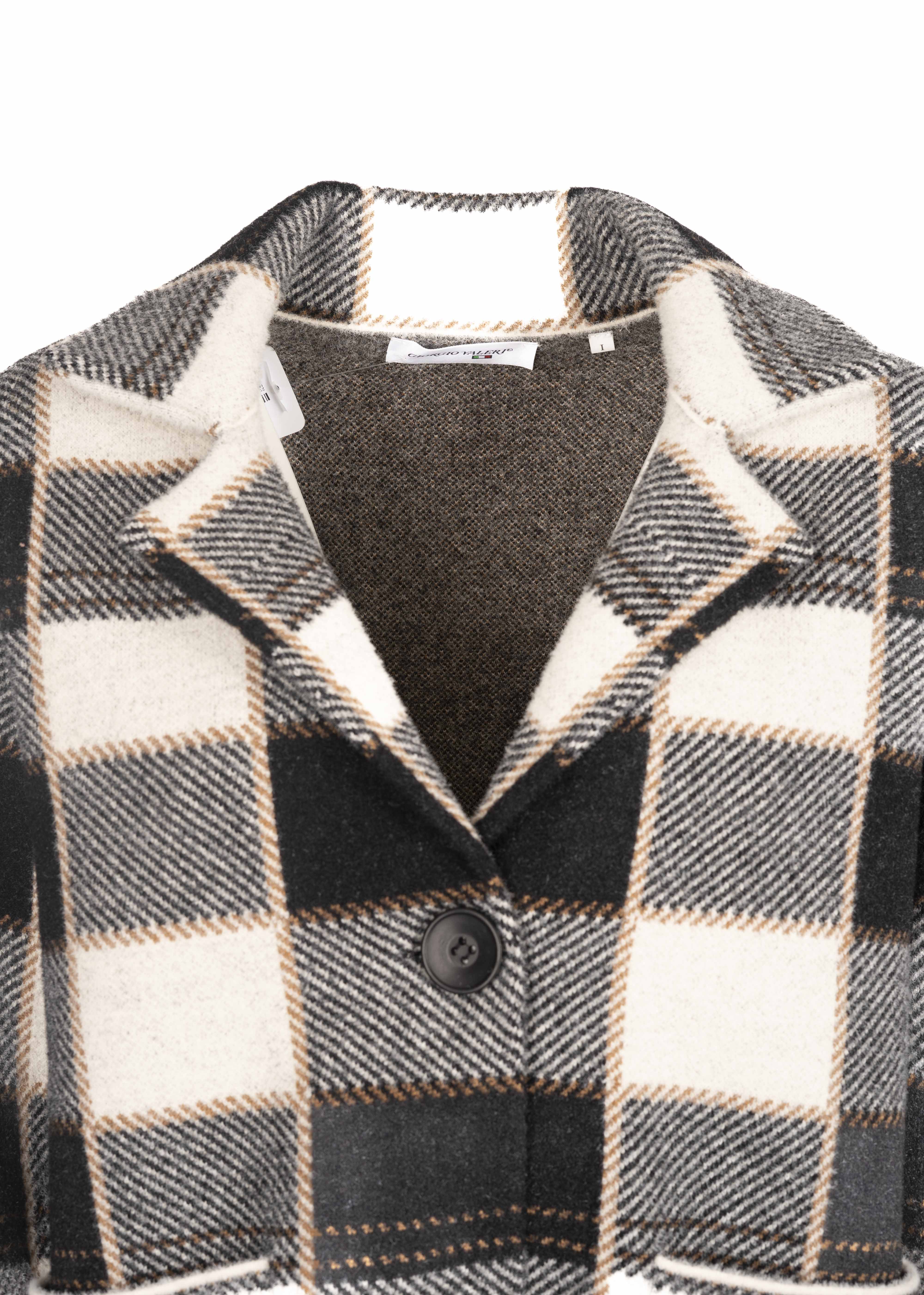 Cappotto rever quadrettoni 2126