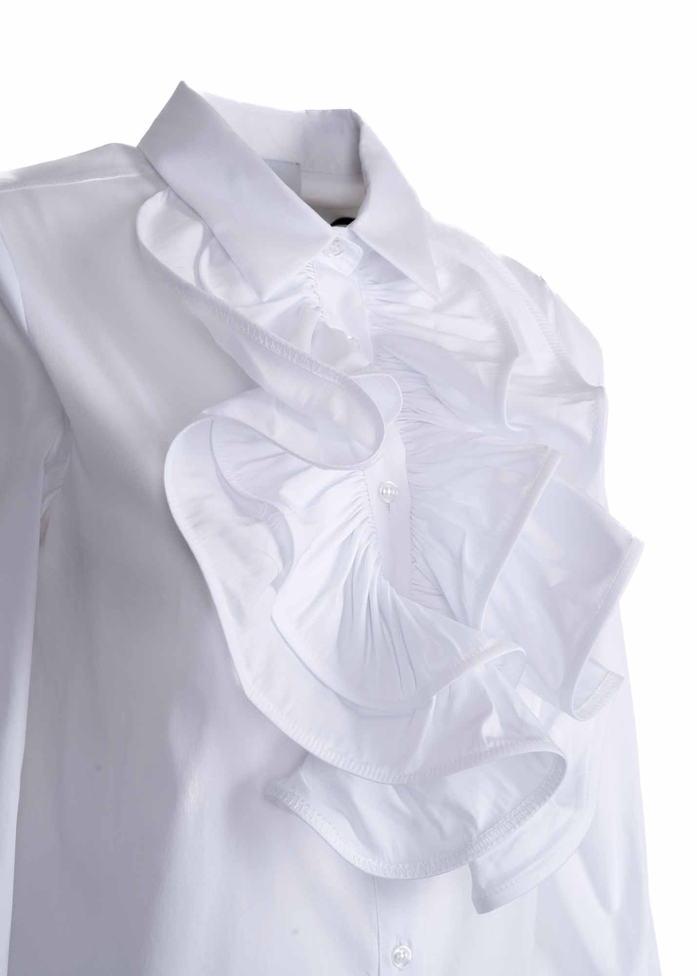 Camicia Collo ruches 23-526