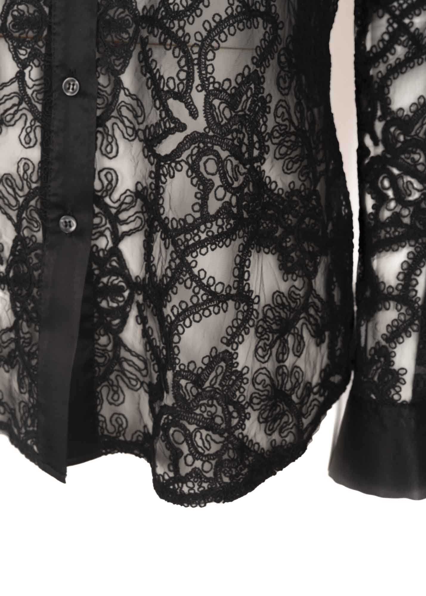 Camicia pizzo 23527