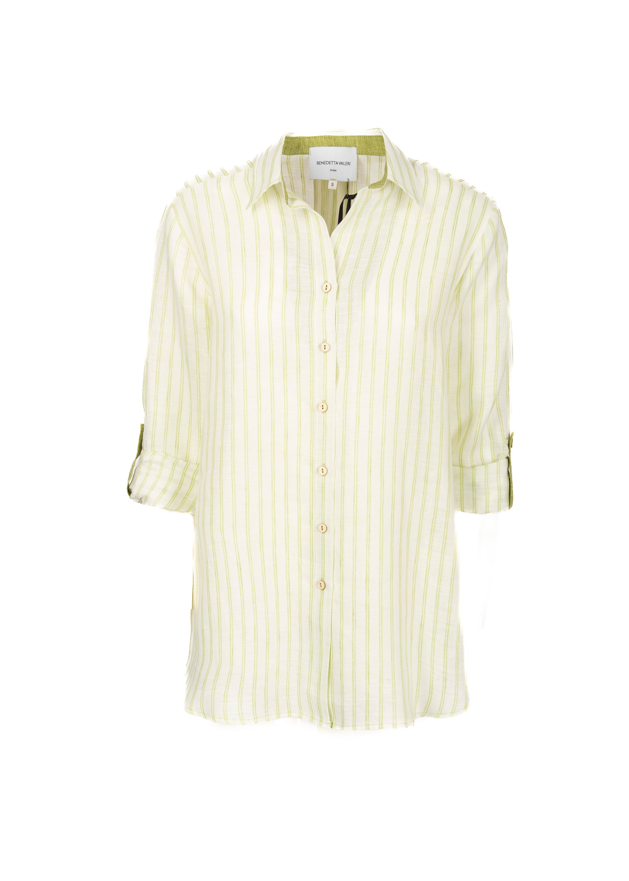 Camicia in lino riga 2358M