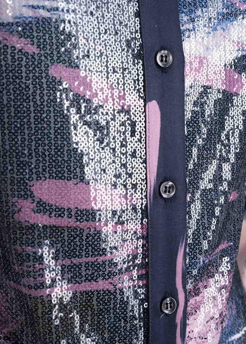 Camicia paillettes 23-621