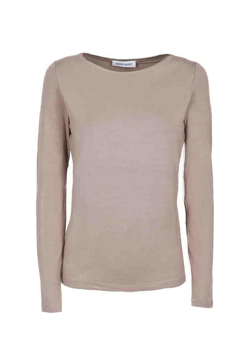 Maglia in viscosa scollo 25412