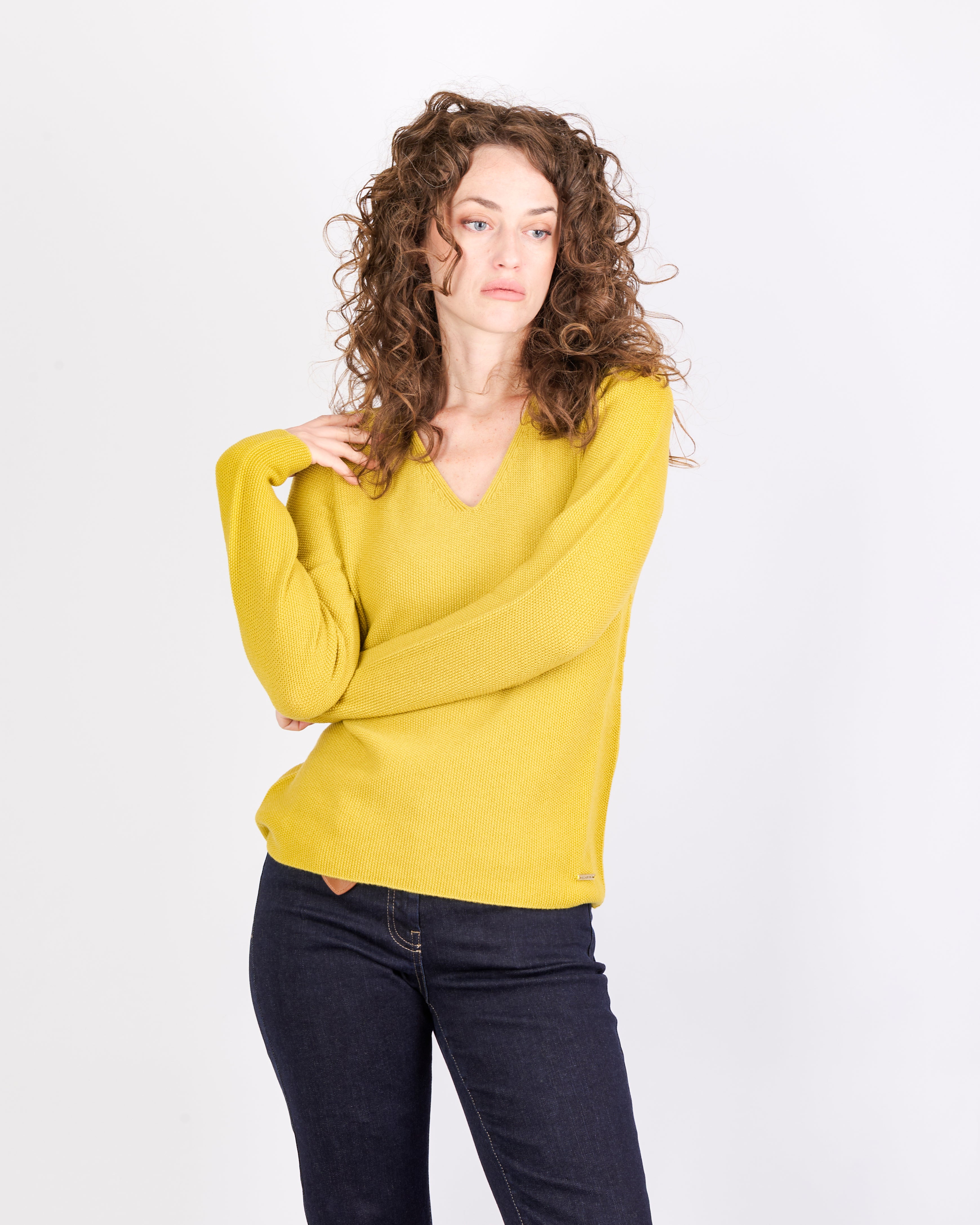 Maglia in pura lana merino CHICCO RISO V
