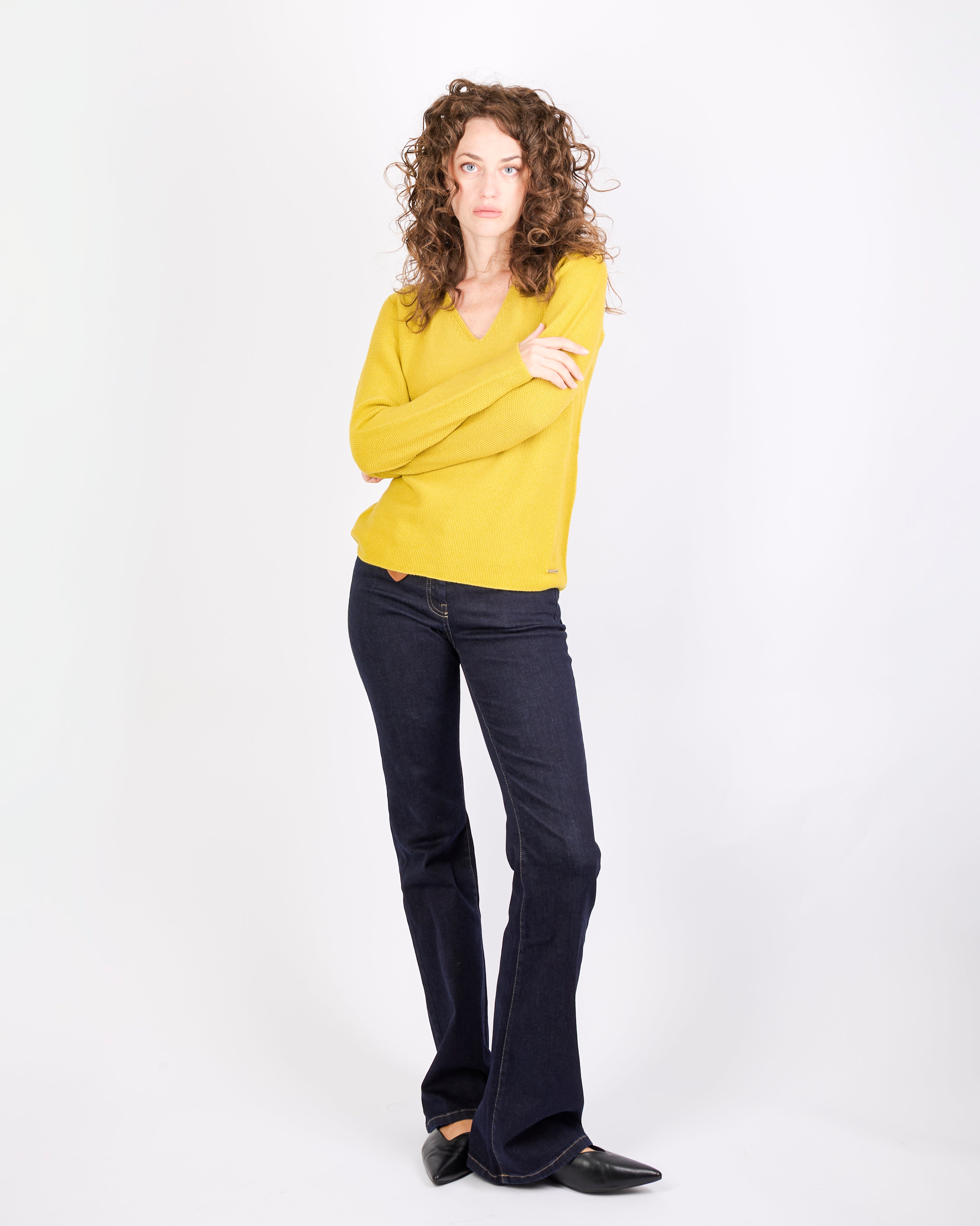 Maglia in pura lana merino CHICCO RISO V