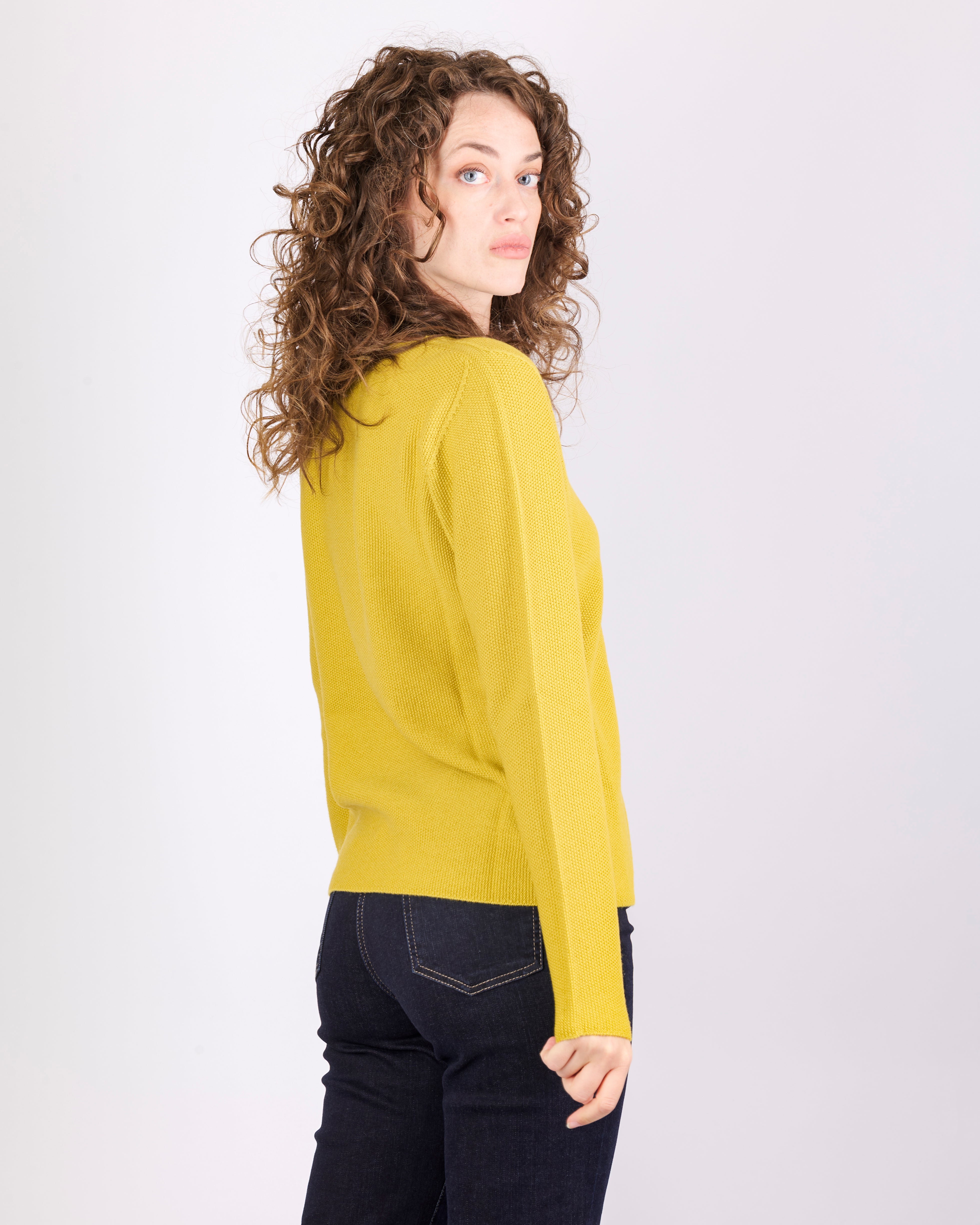 Maglia in pura lana merino CHICCO RISO V