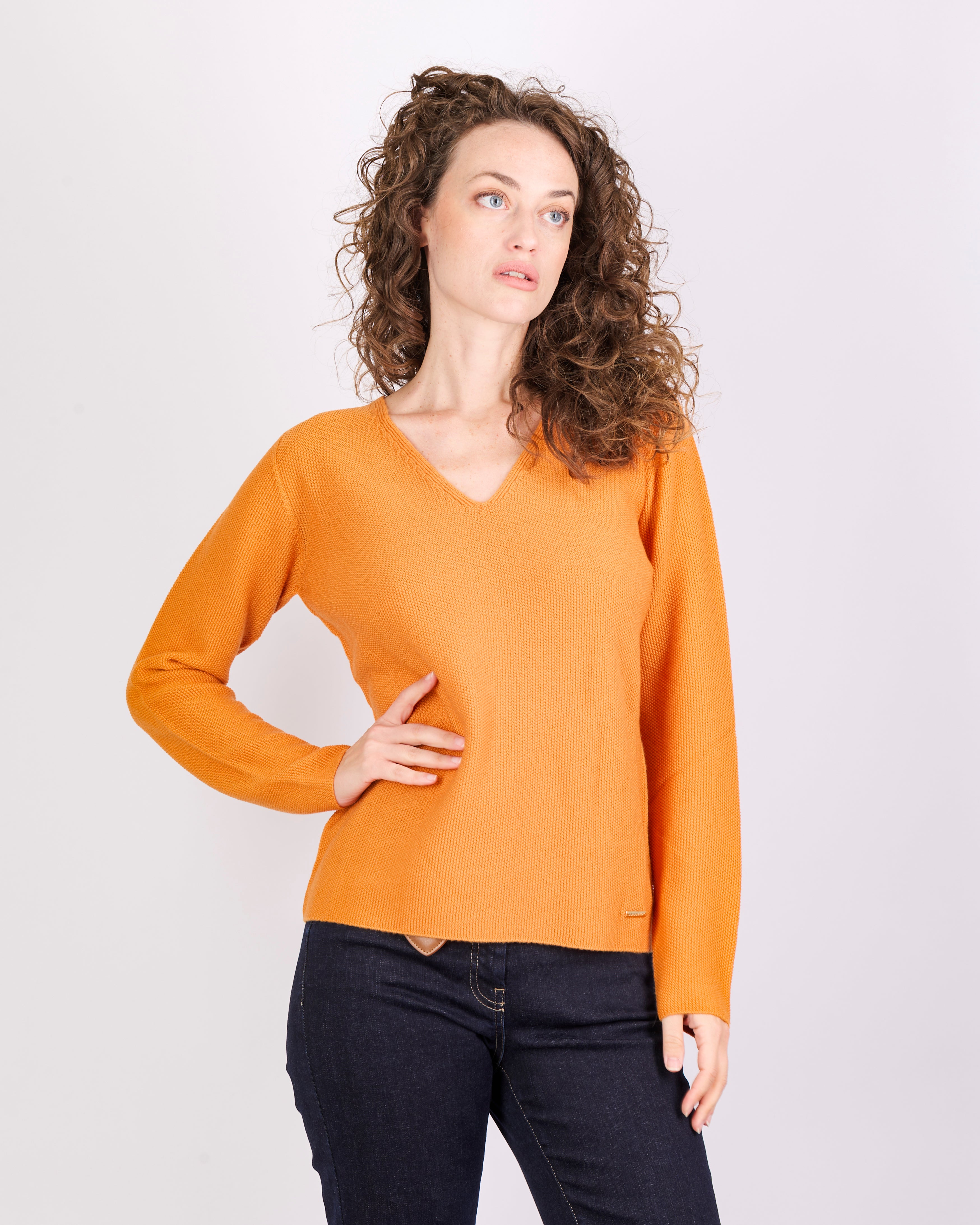 Maglia in pura lana merino CHICCO RISO V