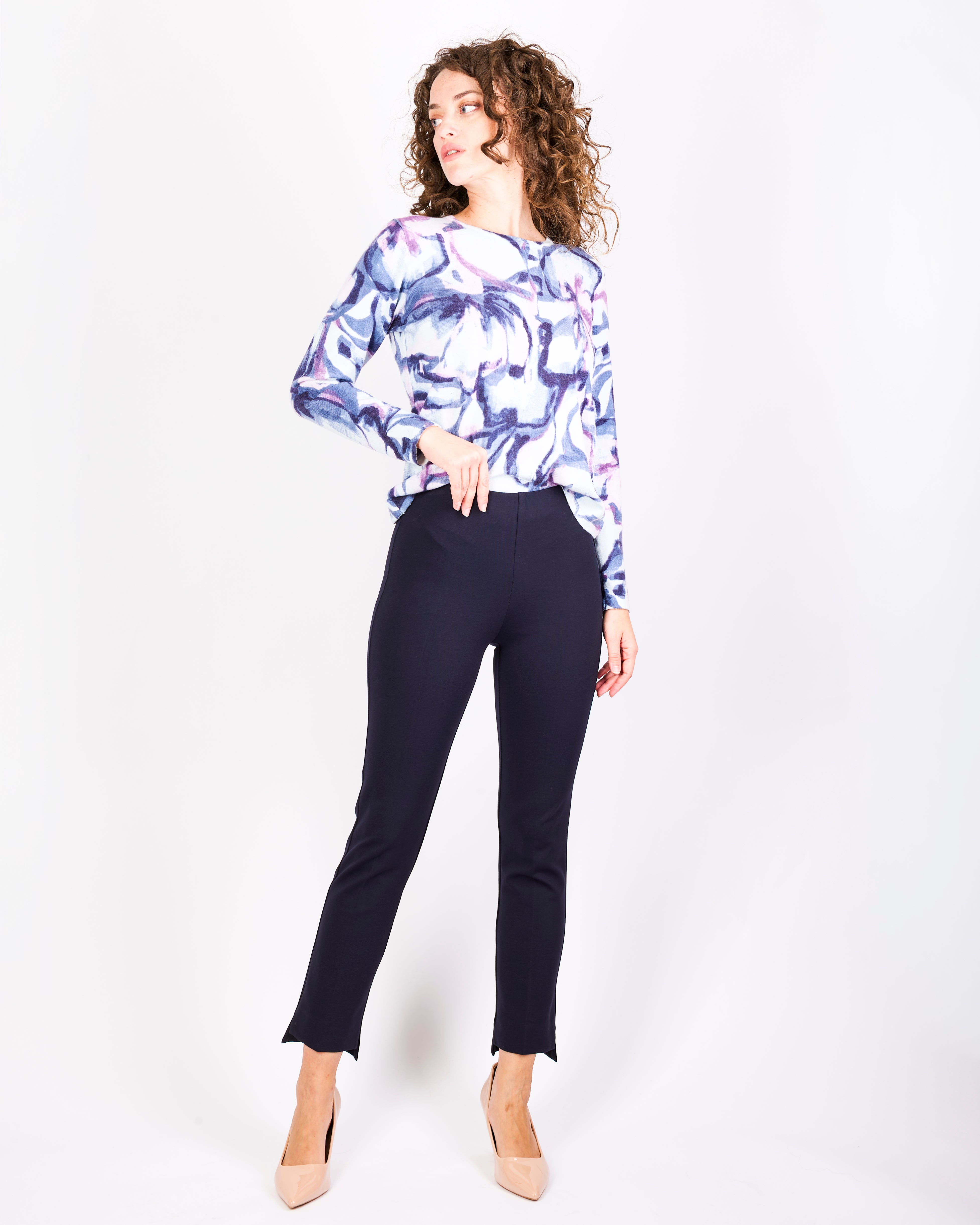 Pantalone punto Milano comfort H172/1