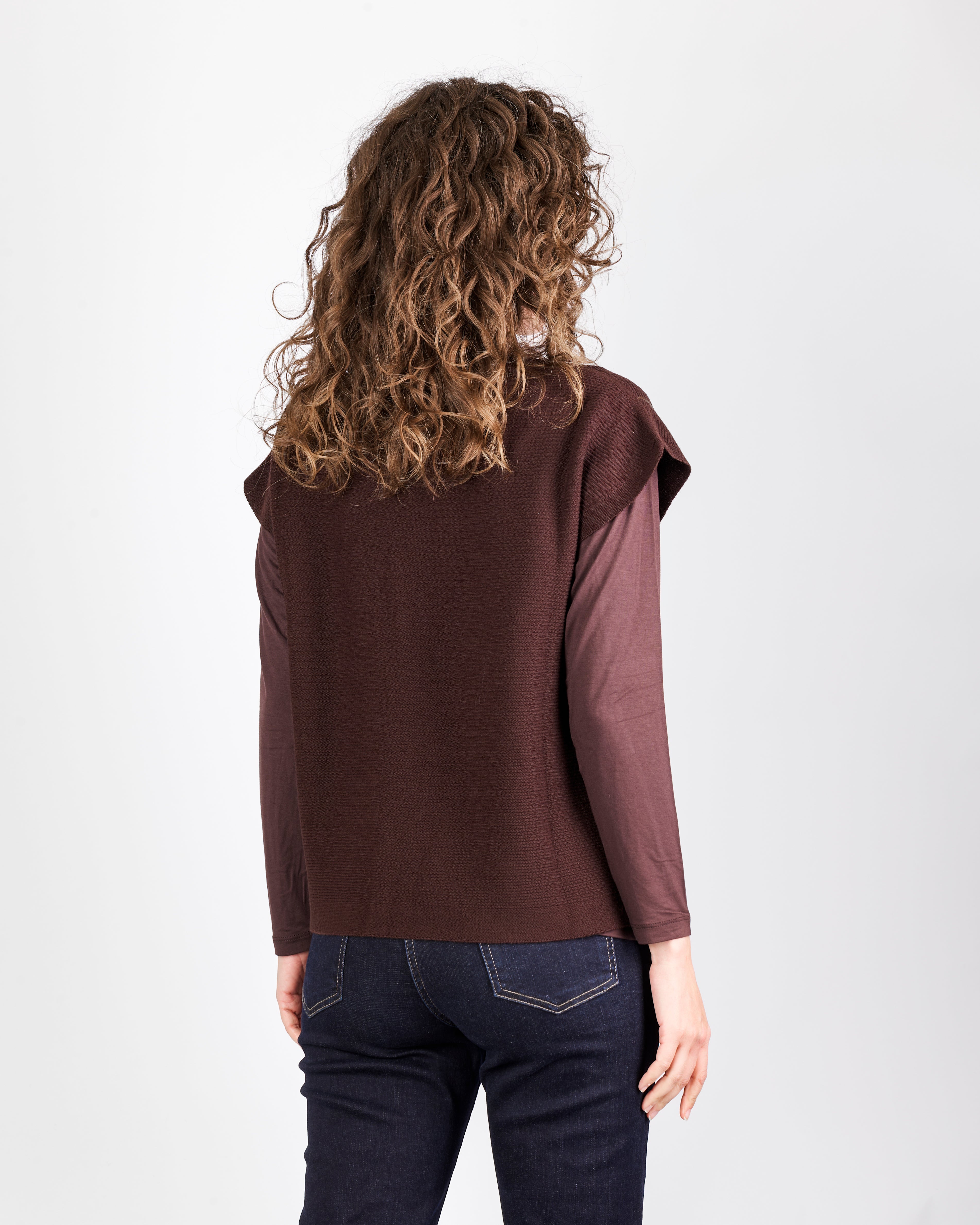 Maglia pura lana links stampa CL2206/ST