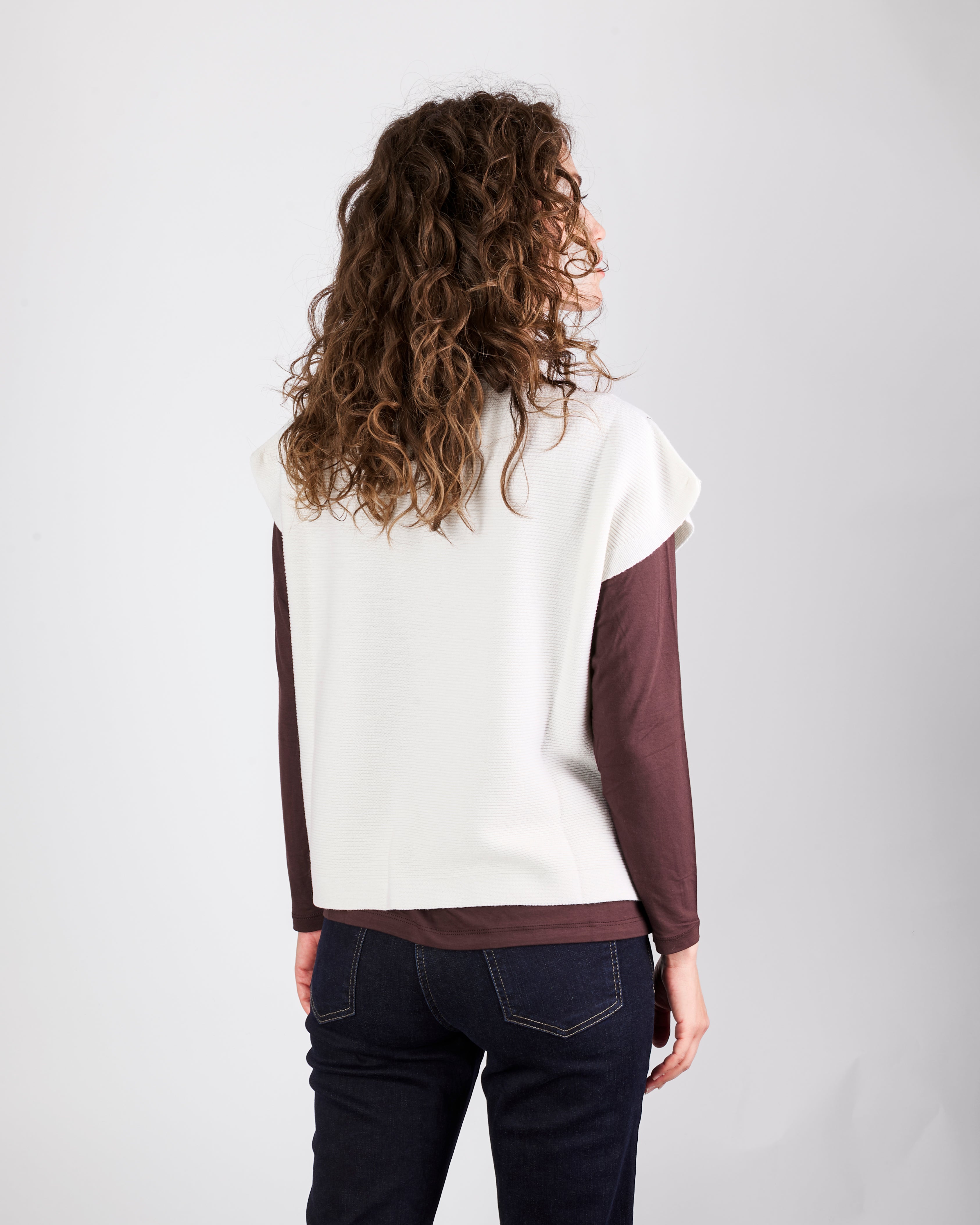 Maglia pura lana links stampa CL2206/ST